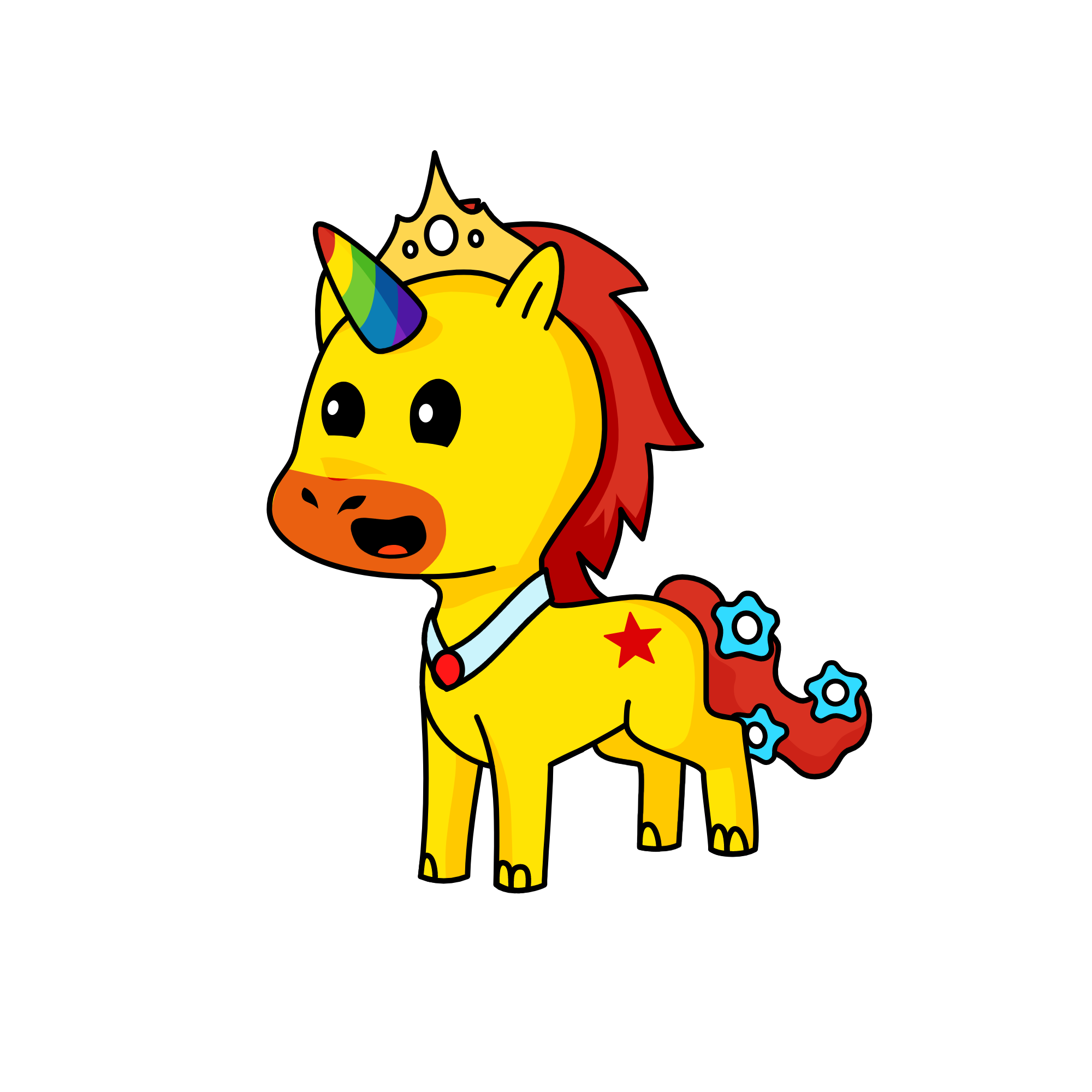 Reina, the unicorn