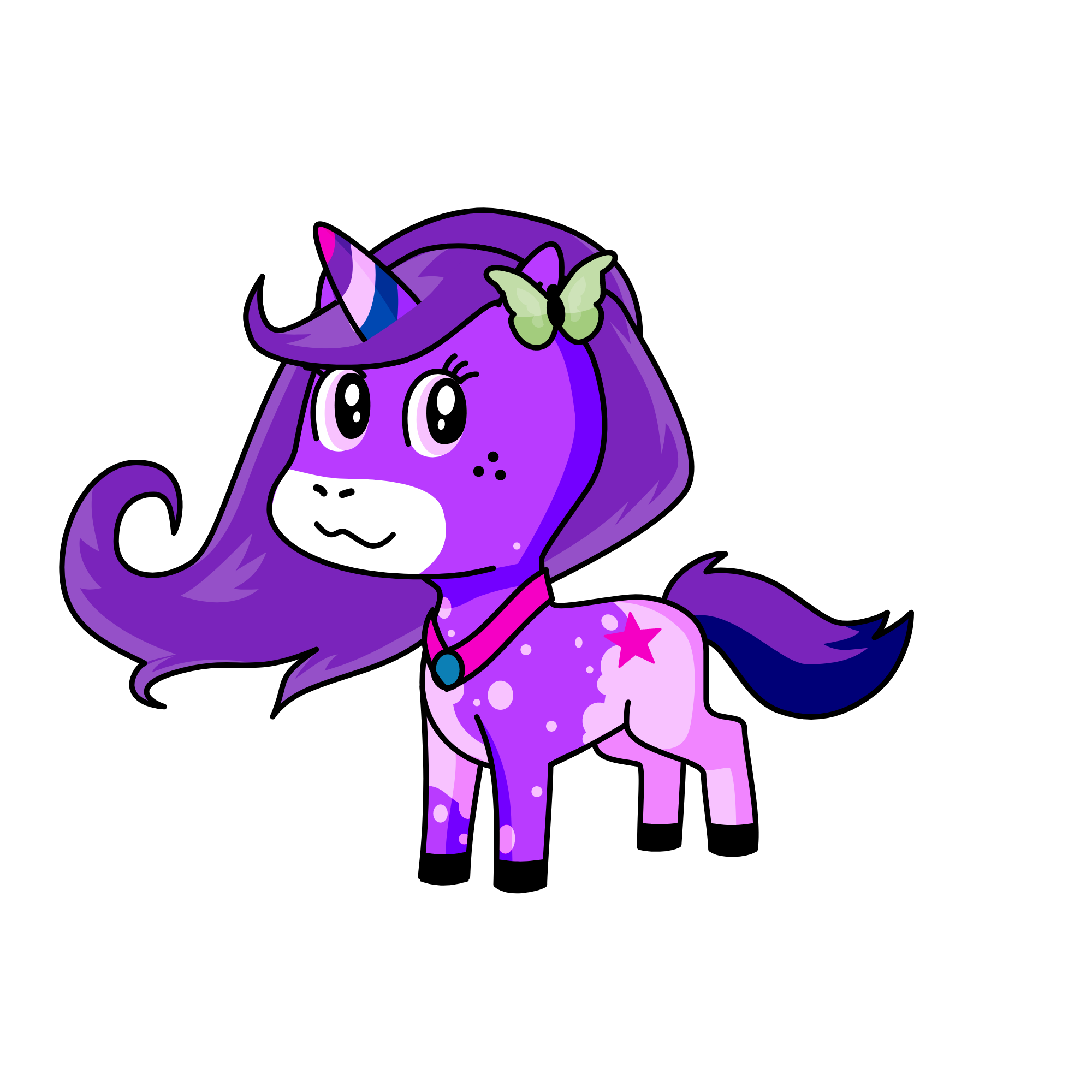 Sweetie, the unicorn
