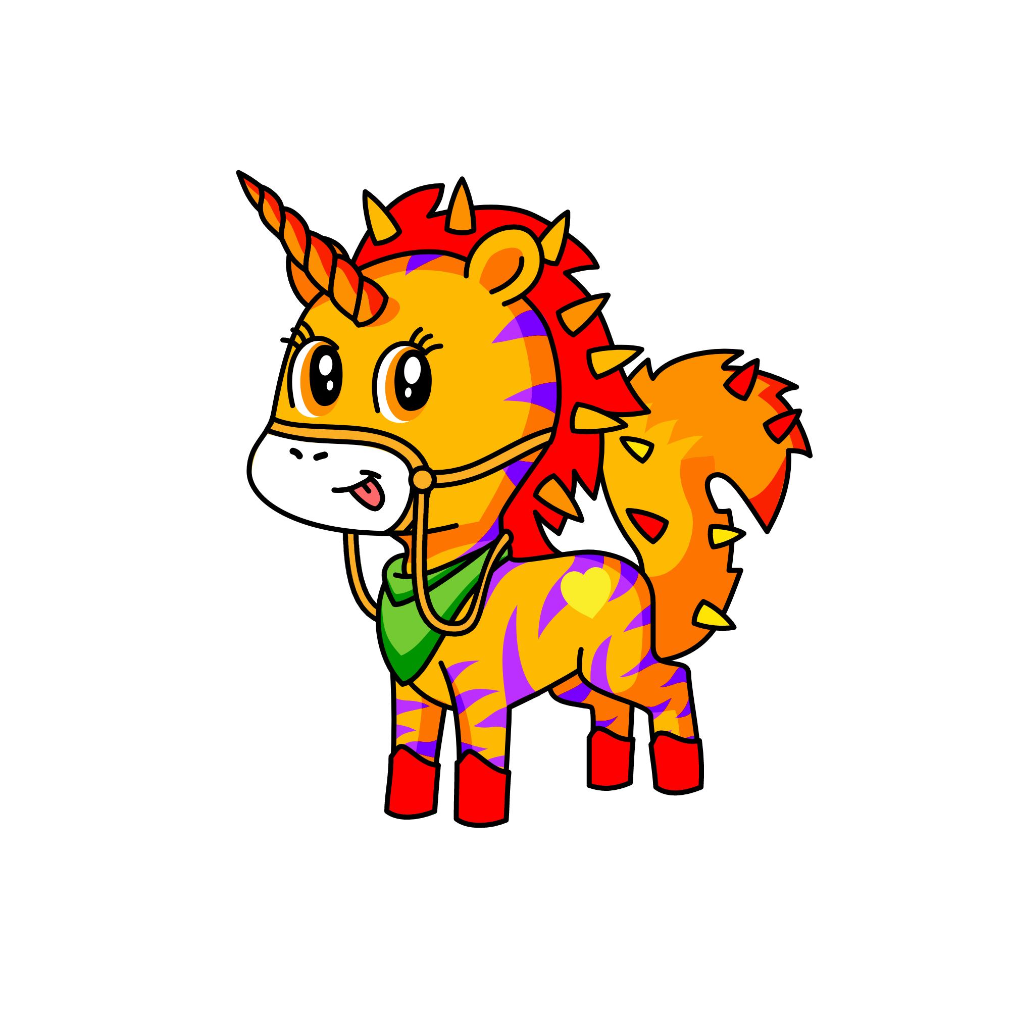 fire heart, the unicorn