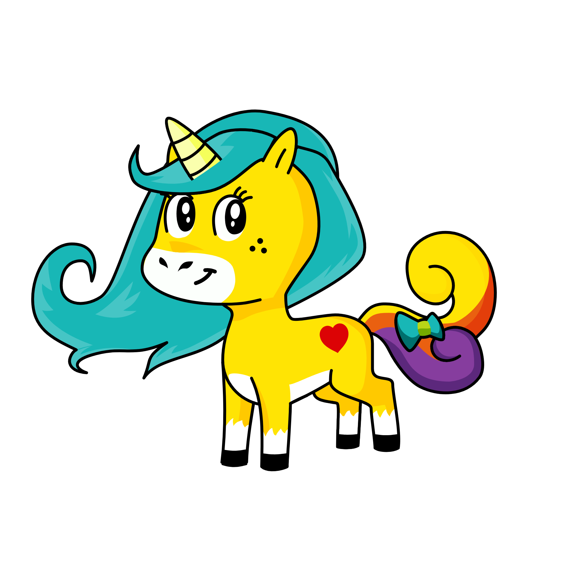 Lemon 🍋 ( limes twin), the unicorn