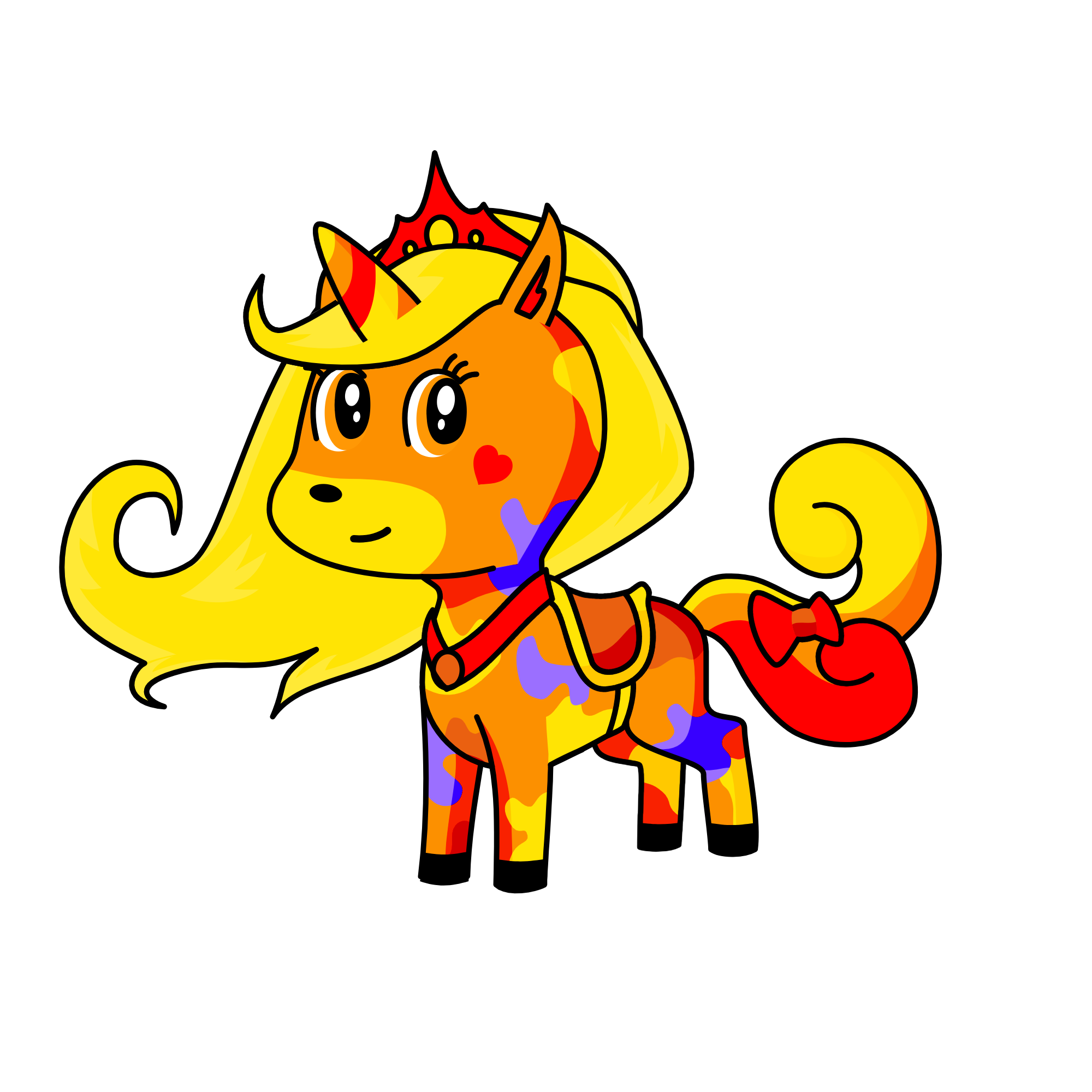 sunny lizzy, the unicorn