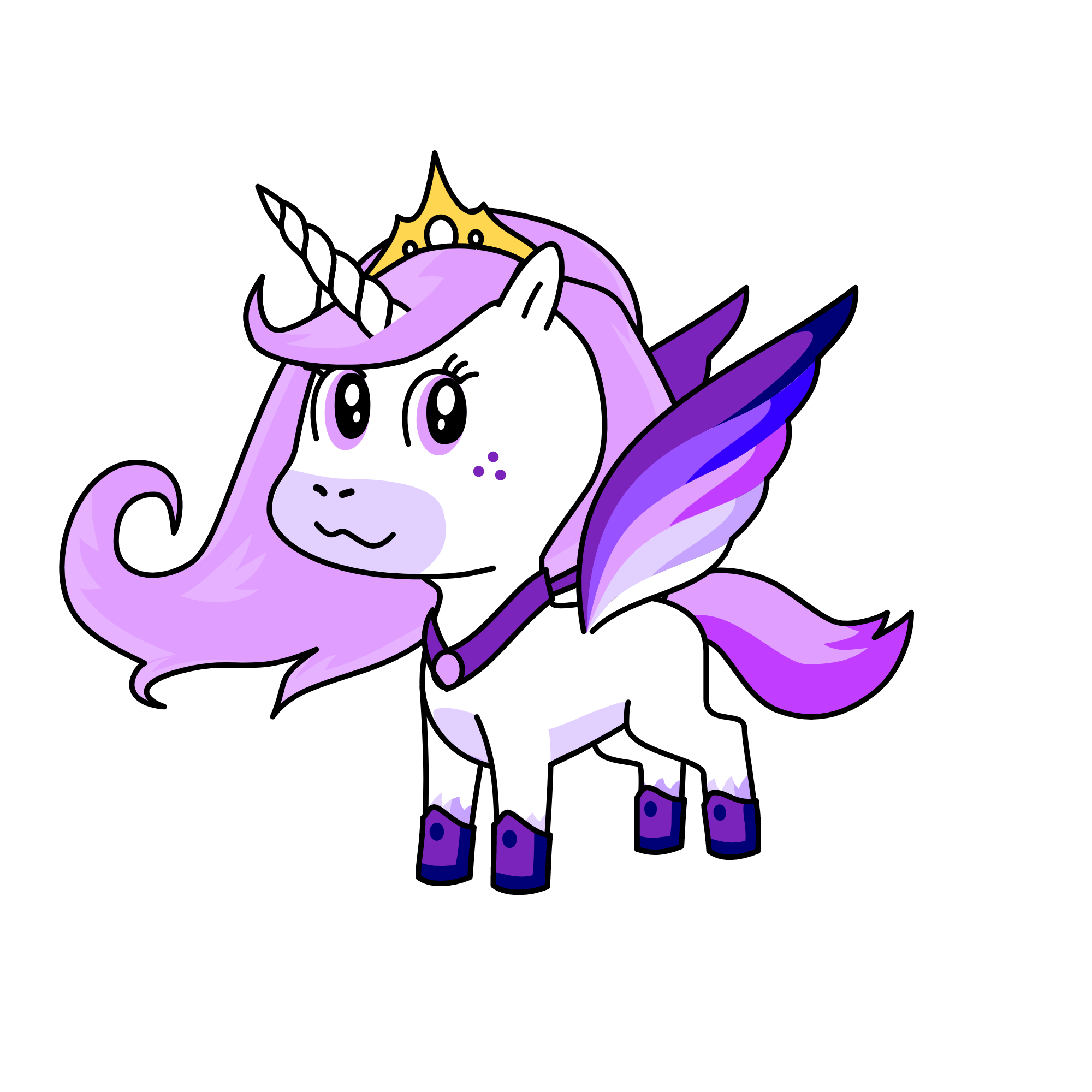 Galaxy, the unicorn