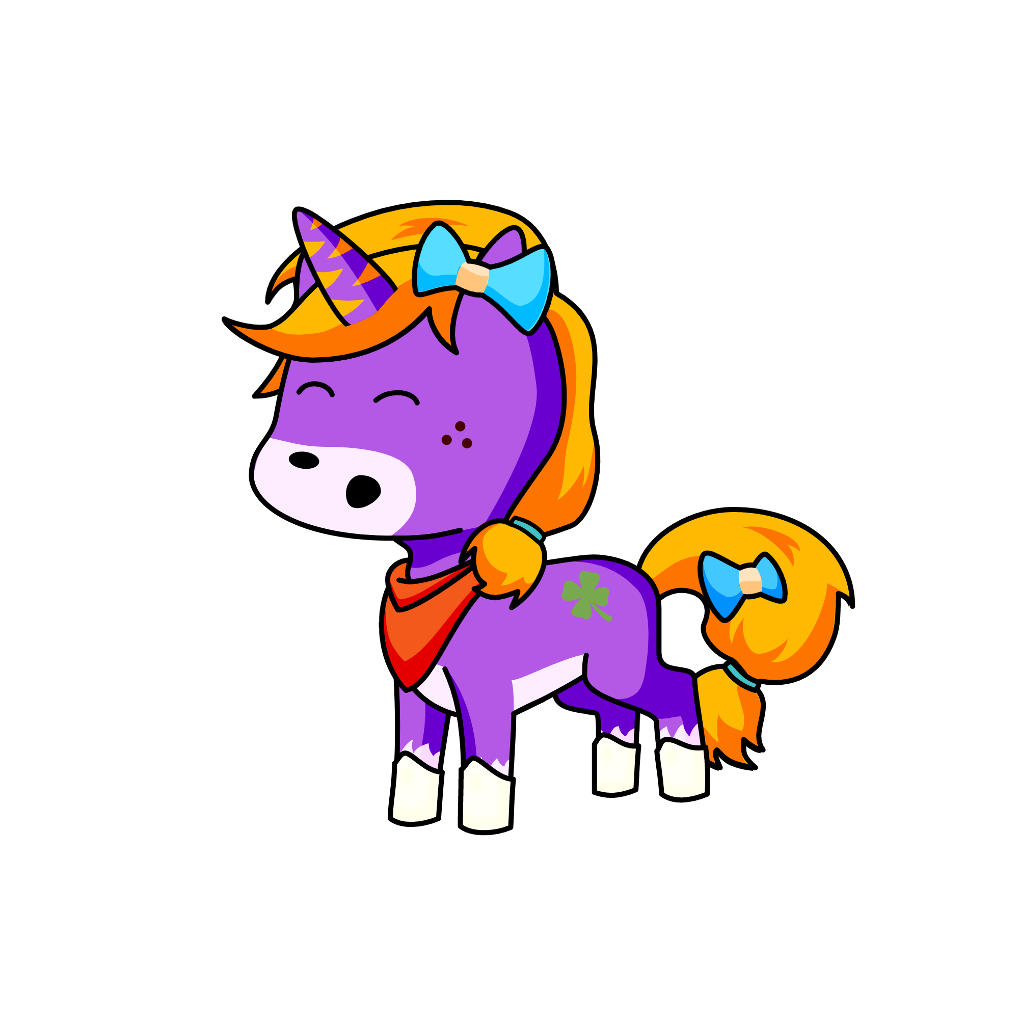 Night Girly, the unicorn