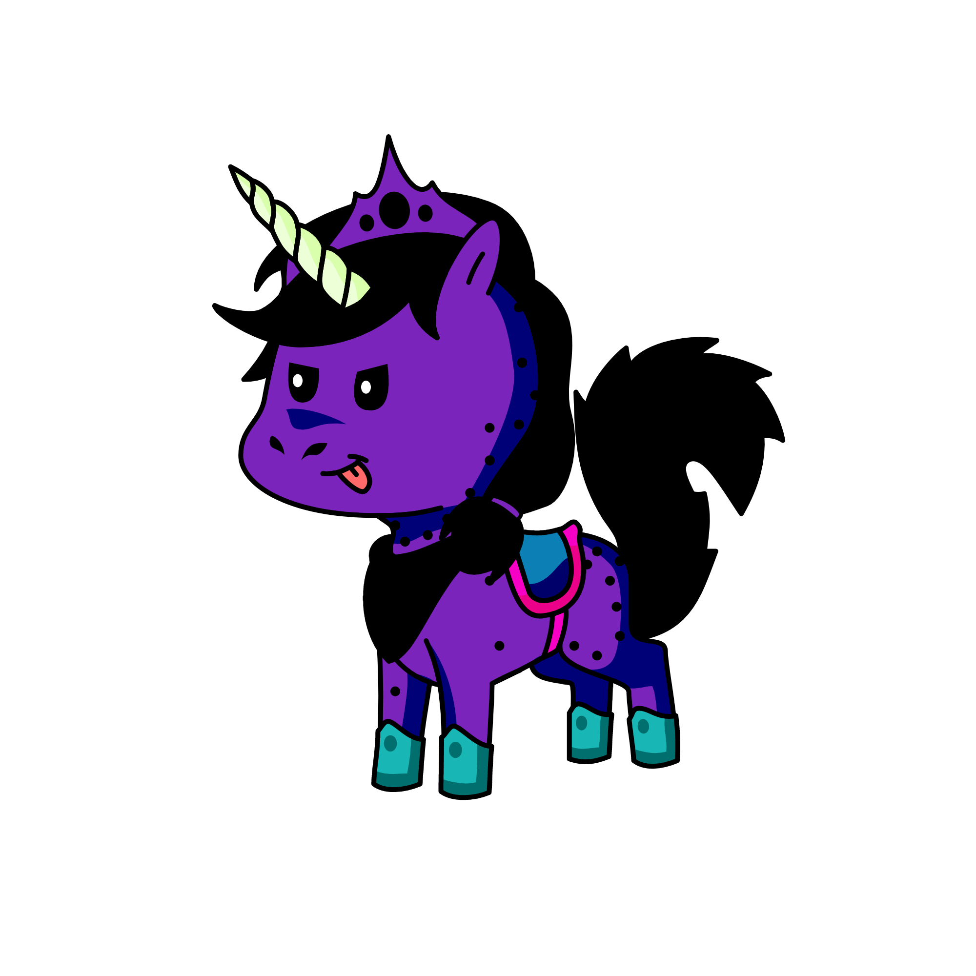 moon, the unicorn