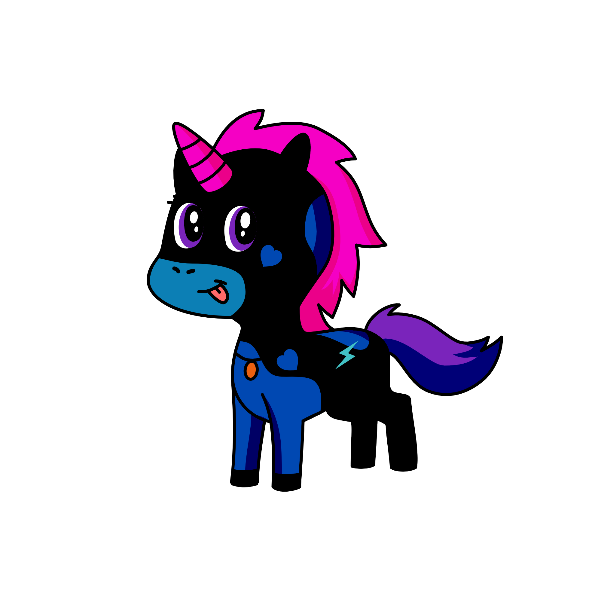 PENNY, the unicorn