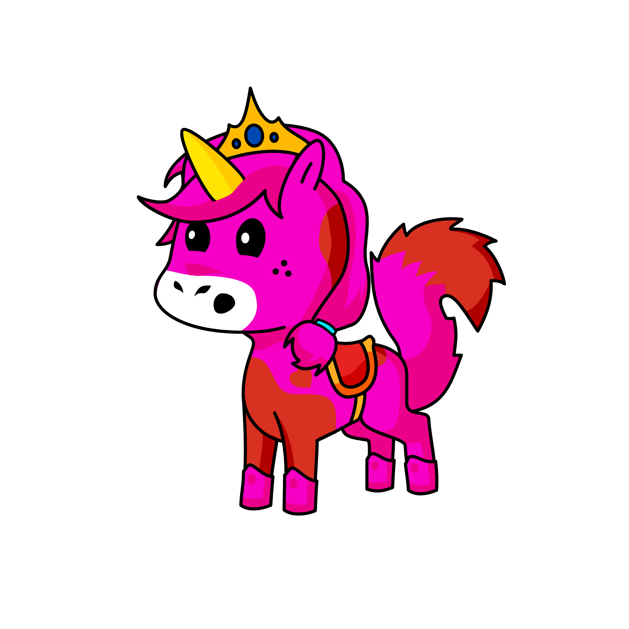 Death by bloody, the unicorn