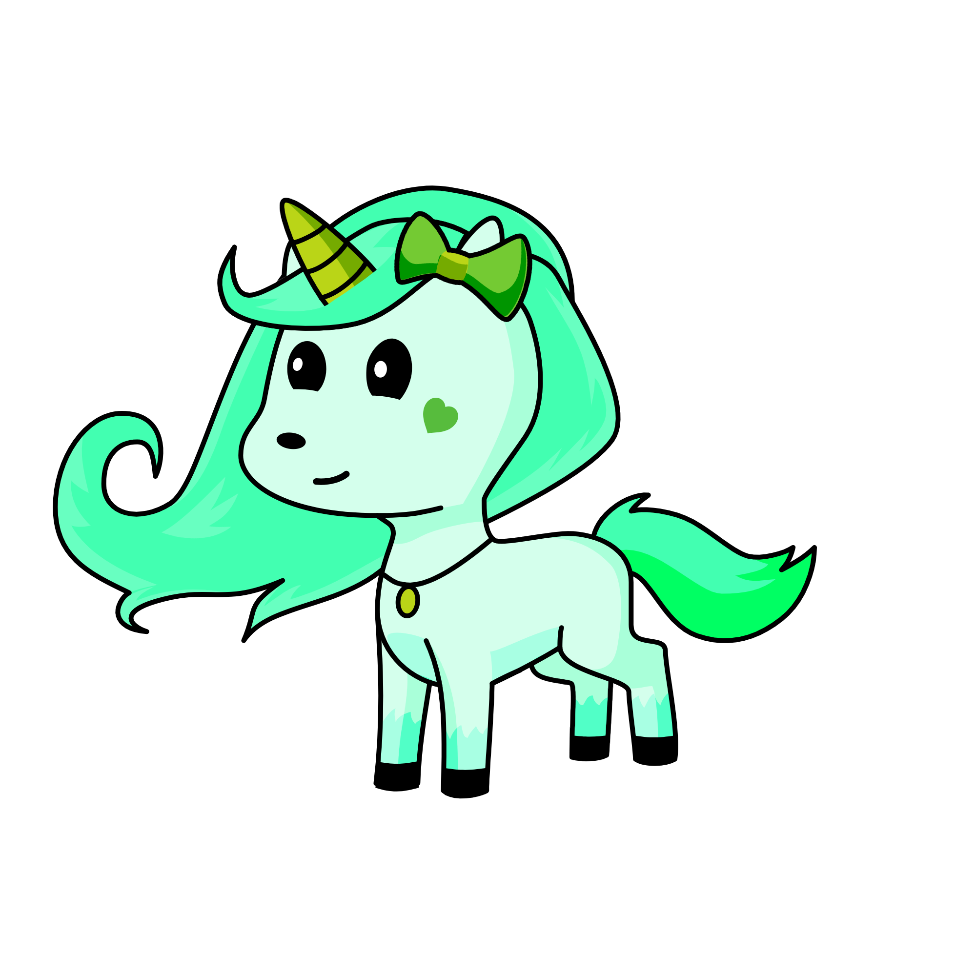 Penelope, the unicorn