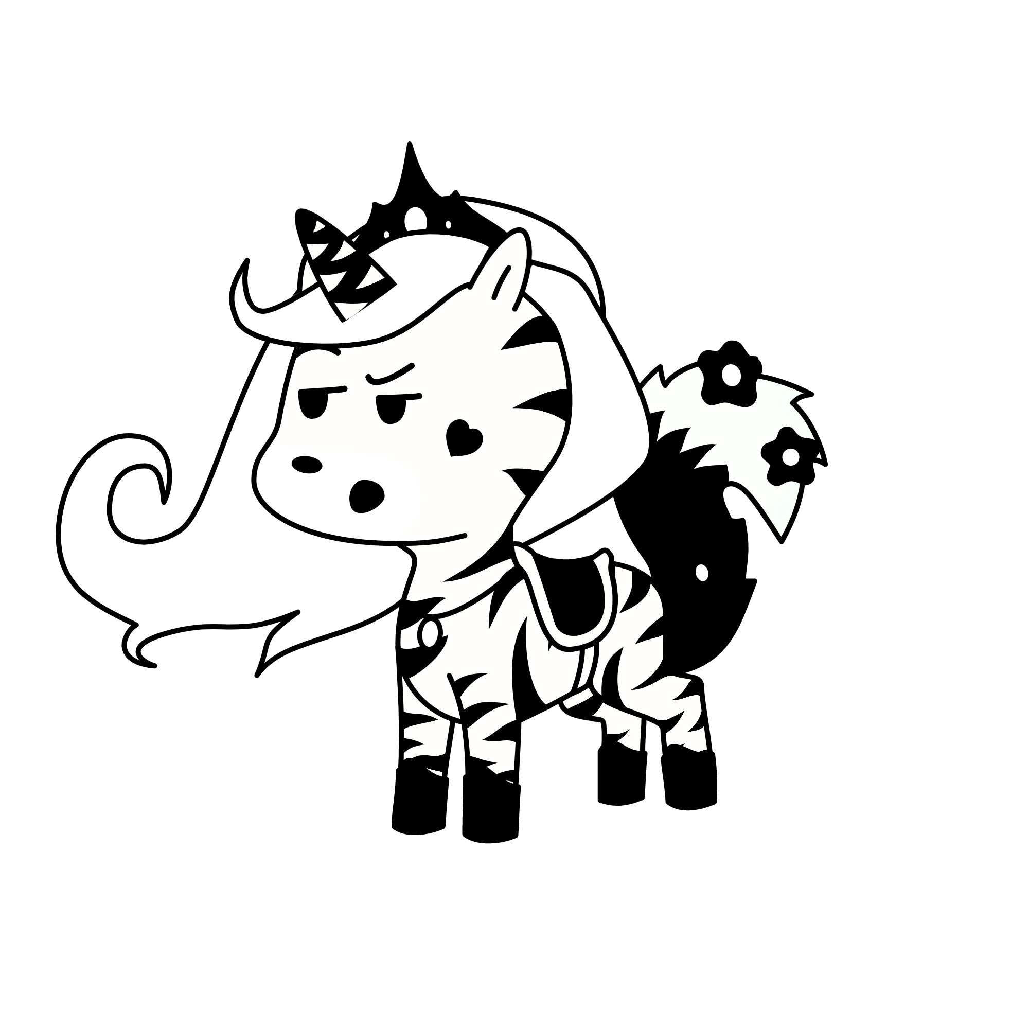 moon, the unicorn