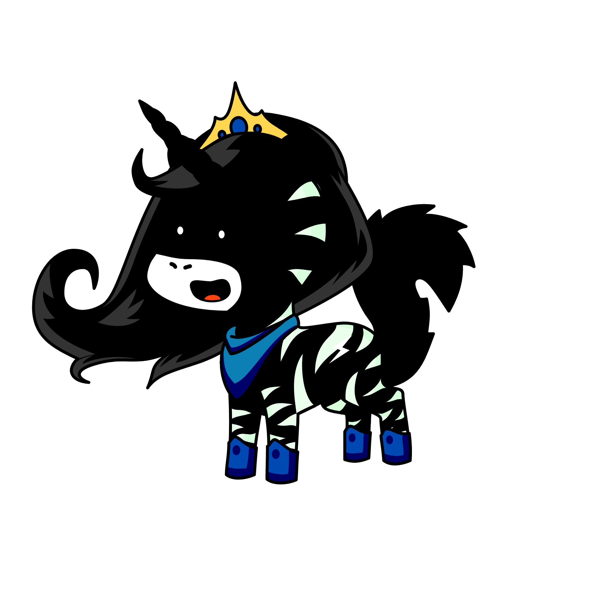 Darkness, the unicorn