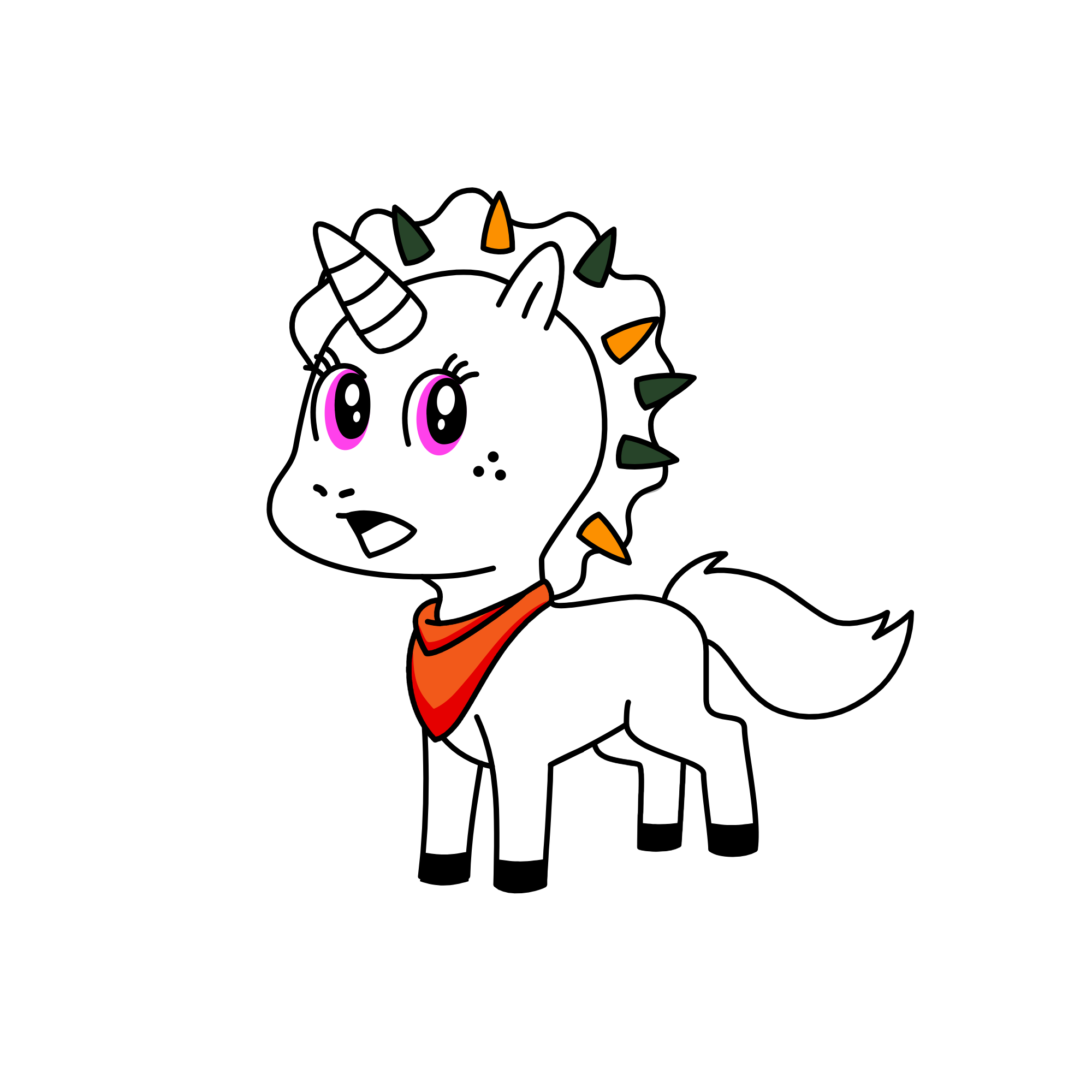 Buckapuck, the unicorn