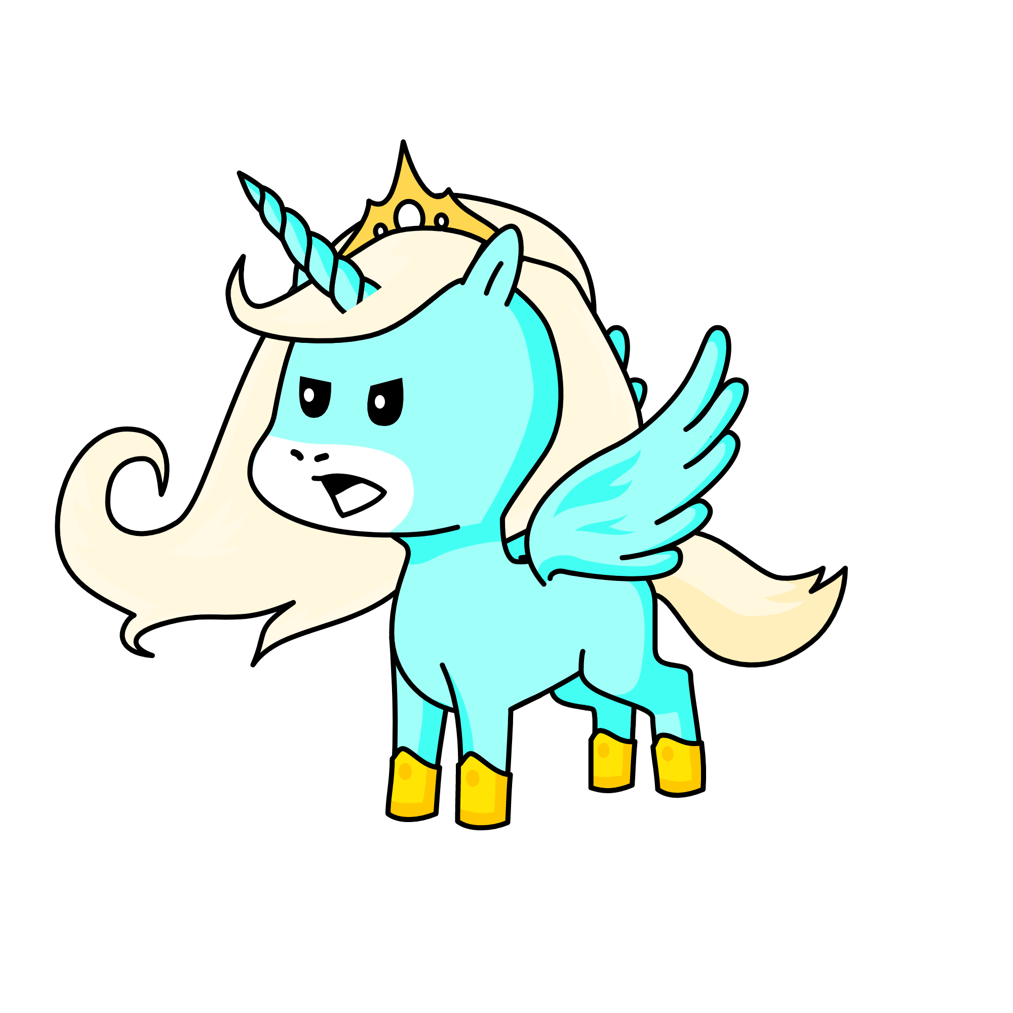 Elsa, the unicorn