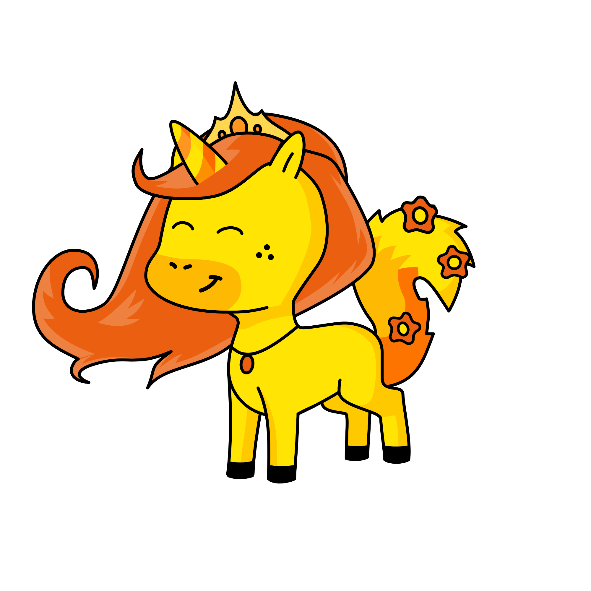 Princess Pie, the unicorn
