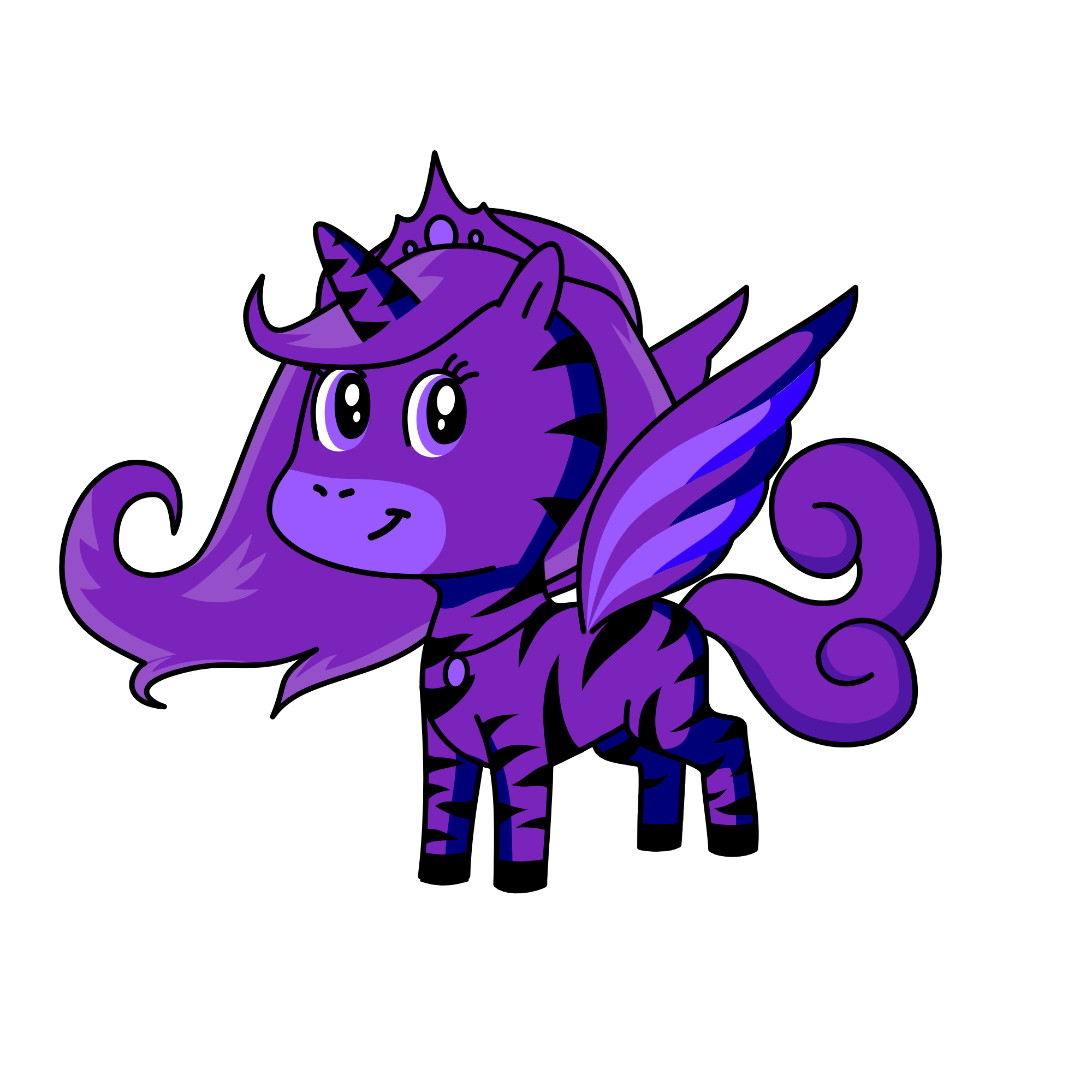 sun's sister moon, the unicorn