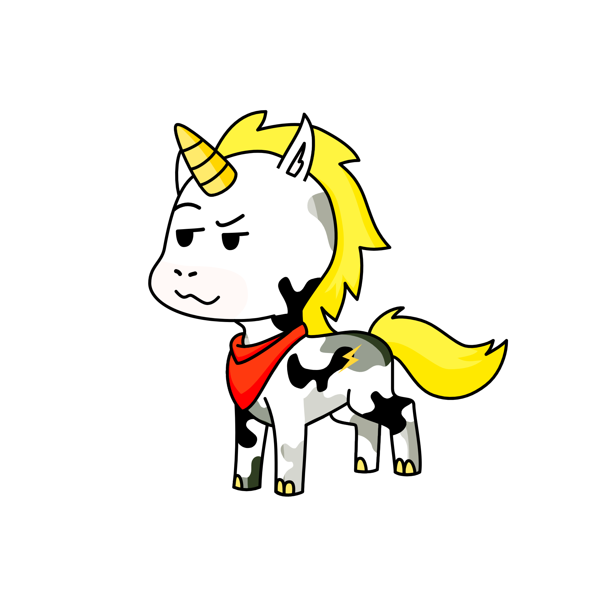 cool, the unicorn