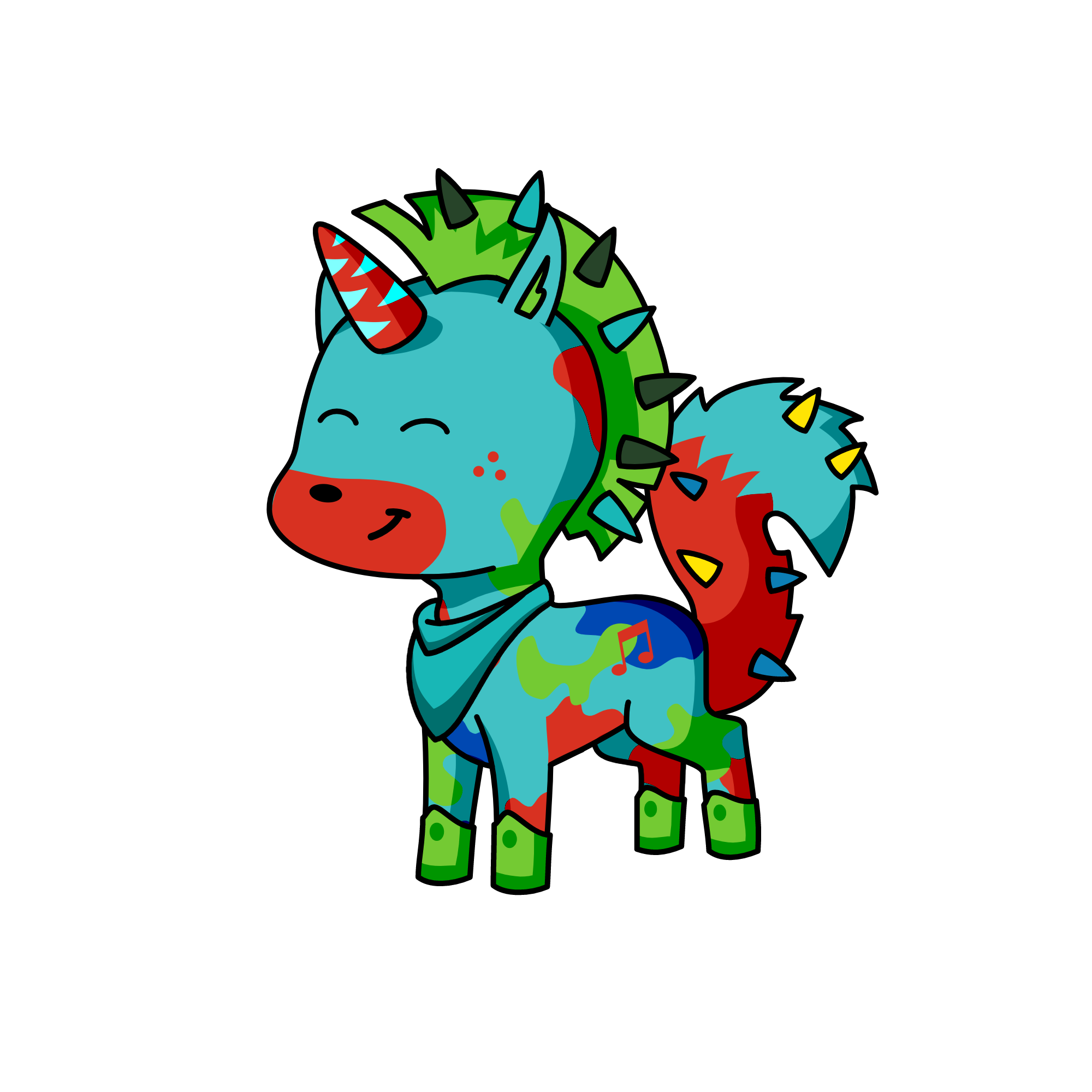 Hunter, the unicorn