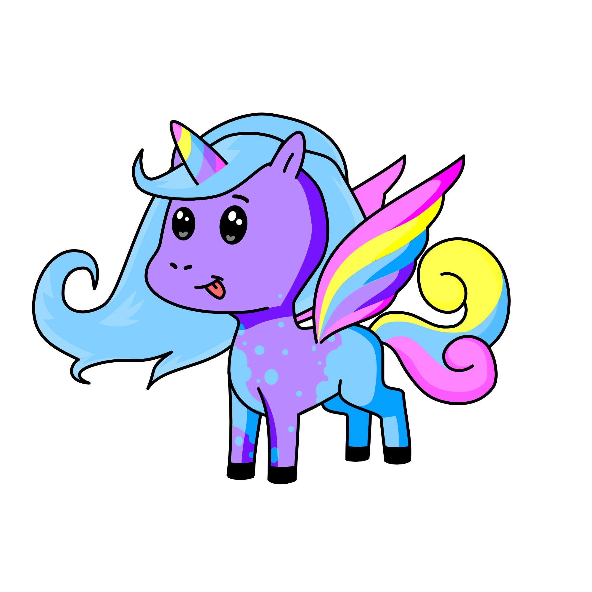 Fizzle Pop, the unicorn