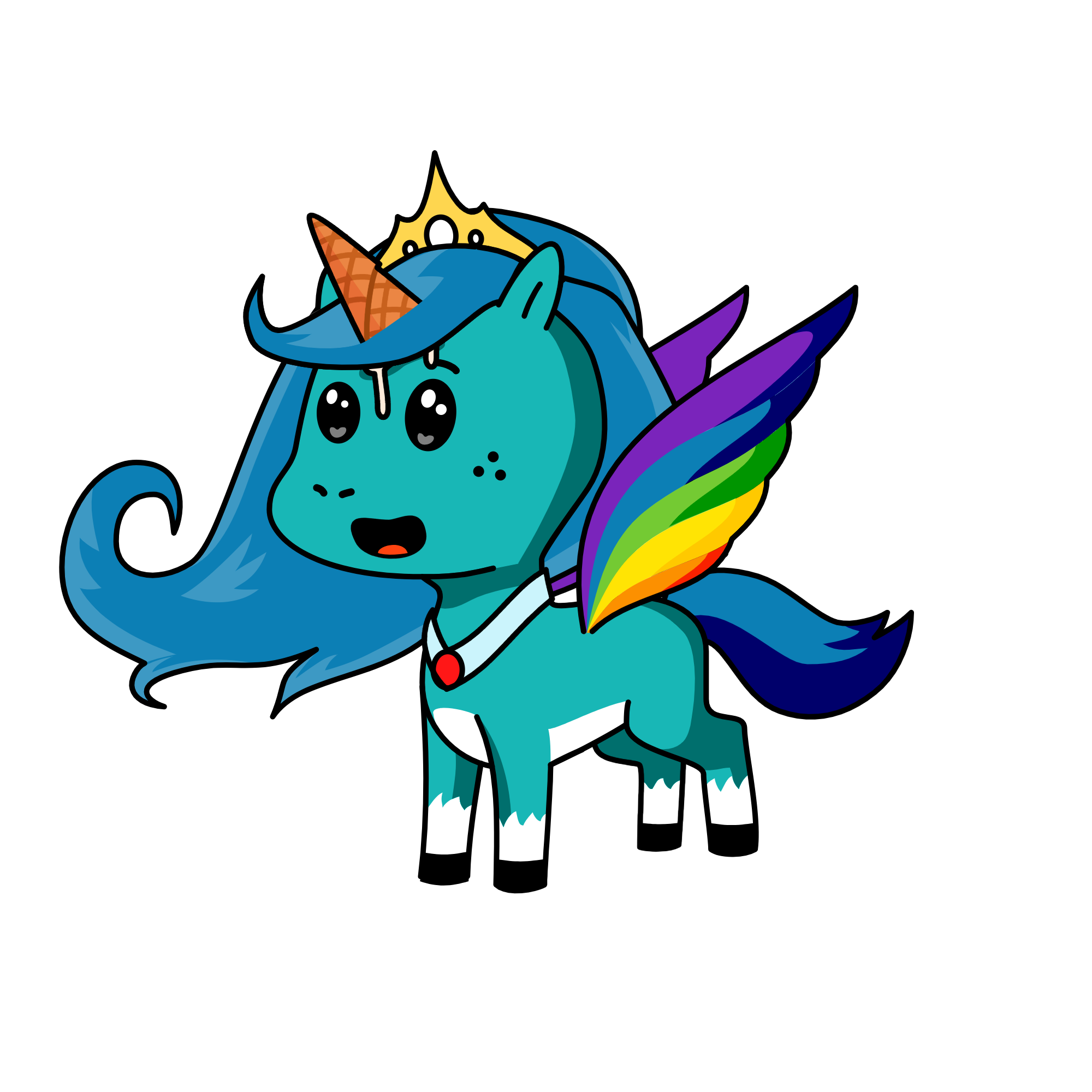icy, the unicorn