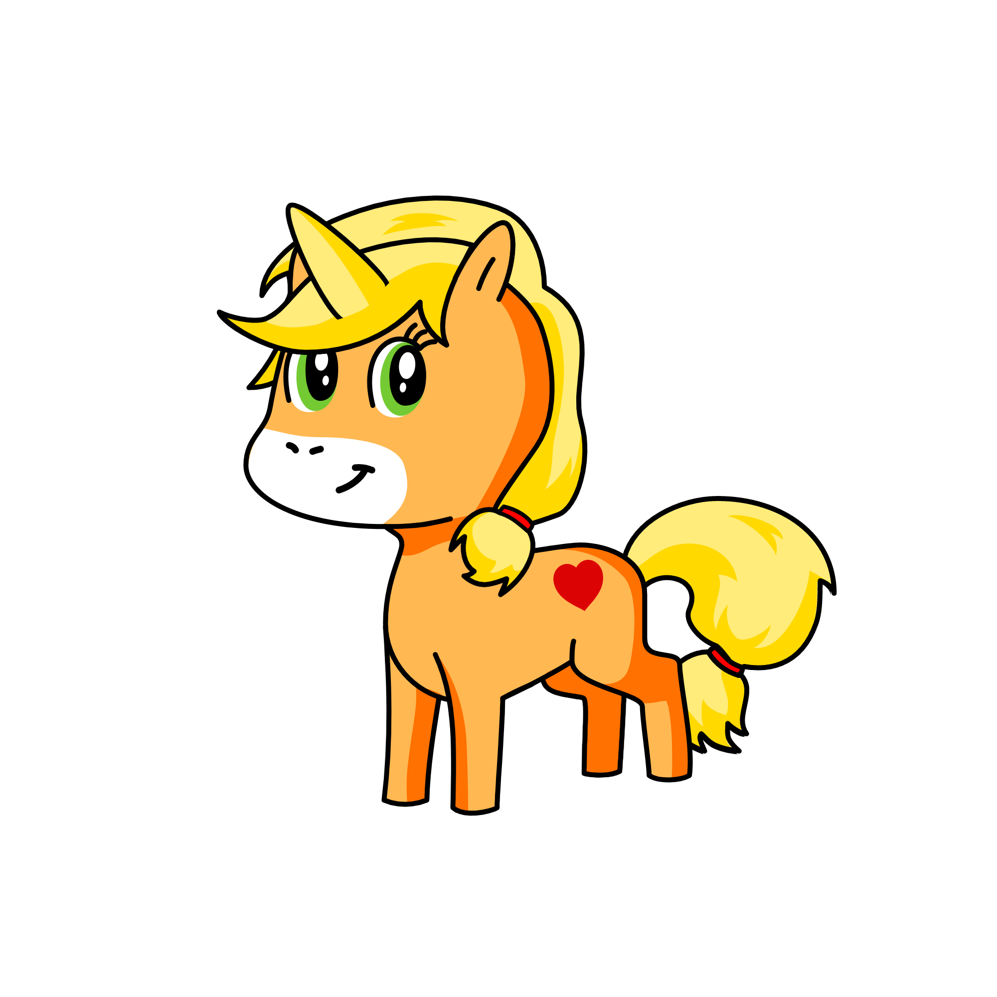 Apple Jack, the unicorn