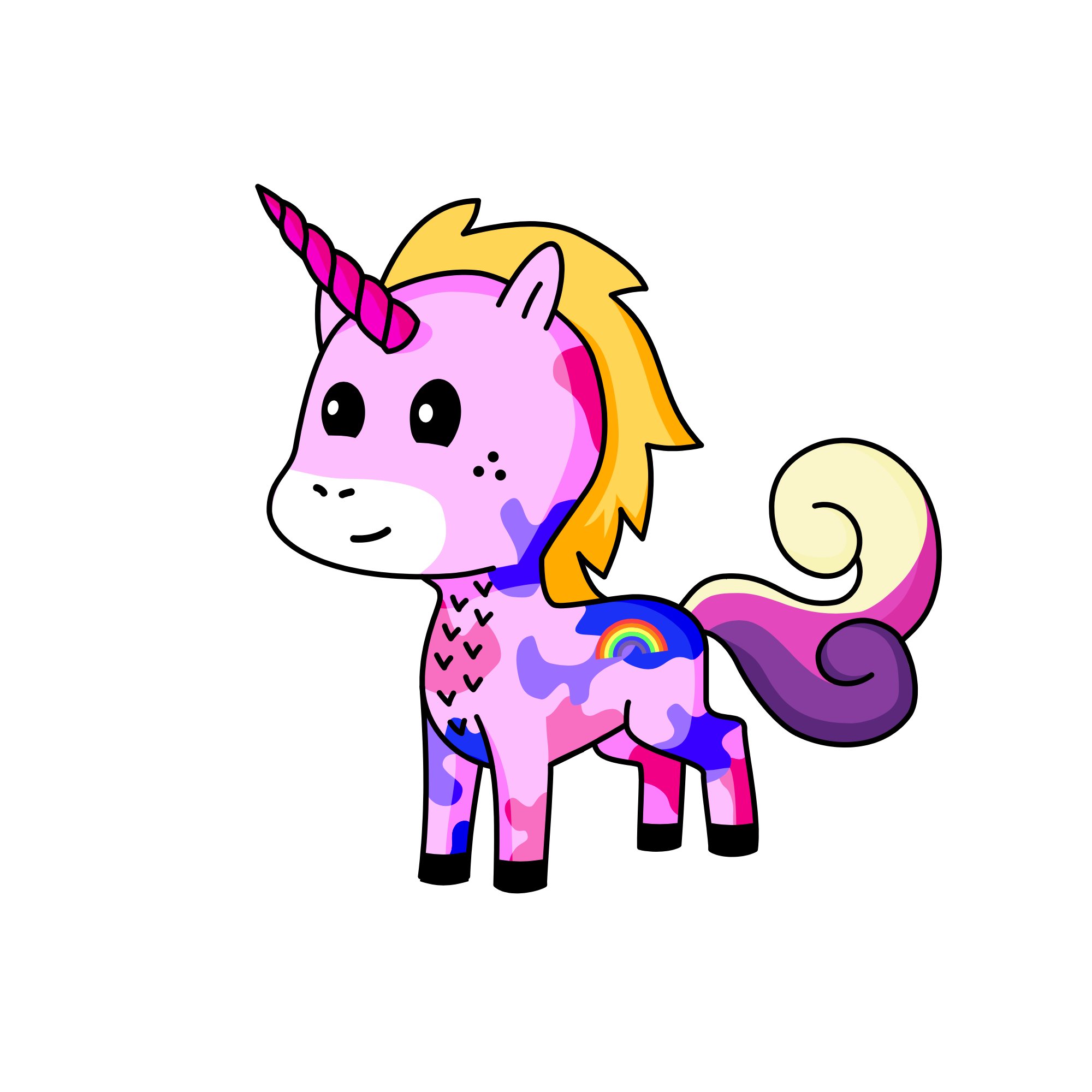 Izze, the unicorn