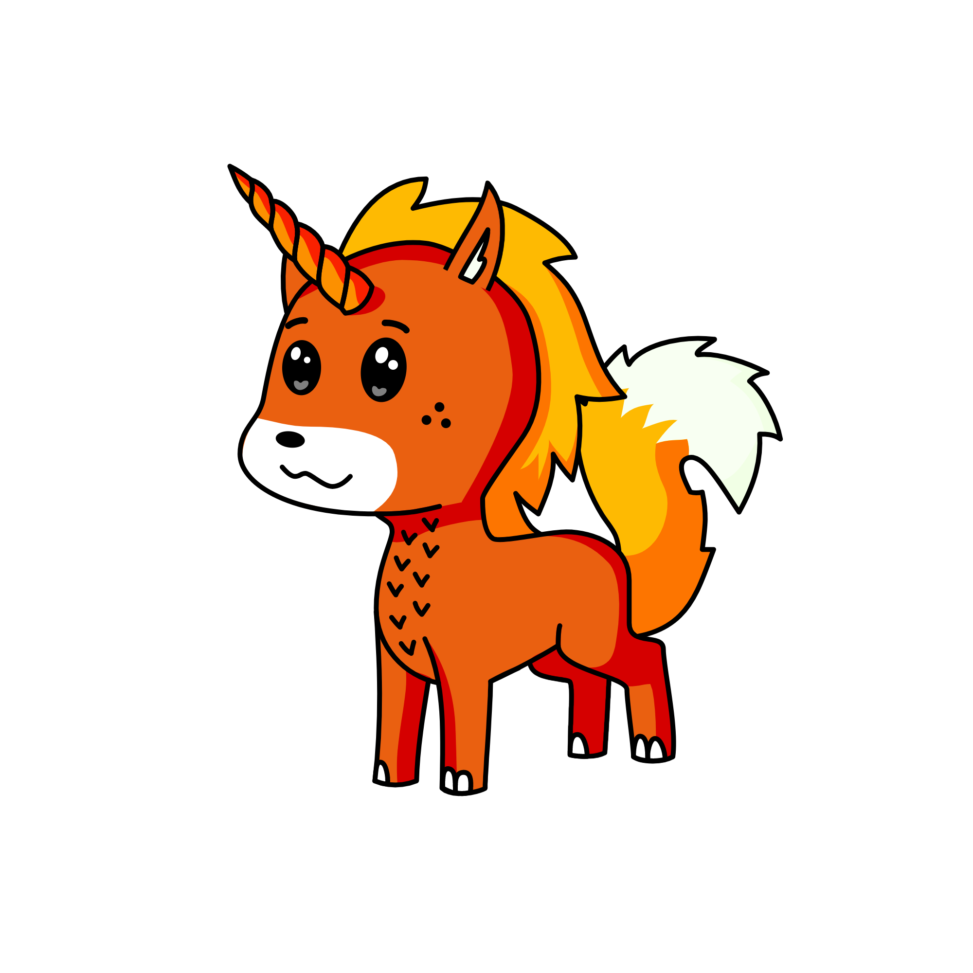 foxy, the unicorn