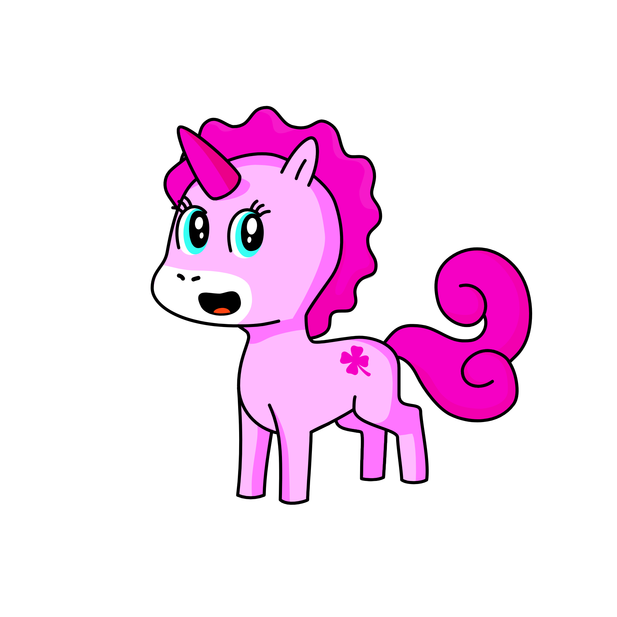 Pinkie Pie, the unicorn