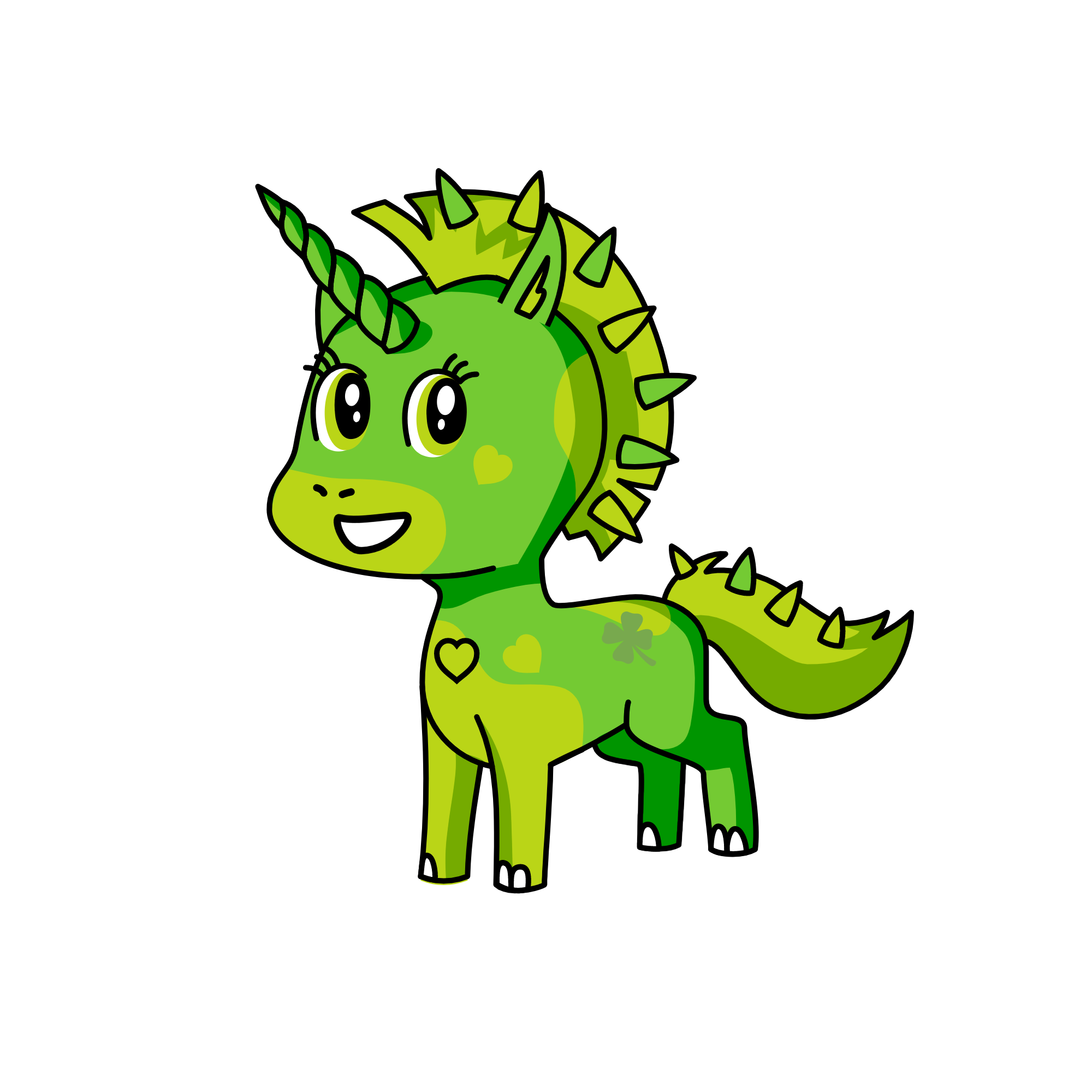 prickly, the unicorn