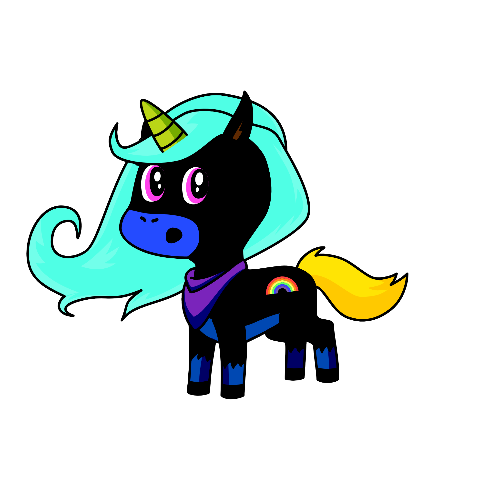 hkhk, the unicorn