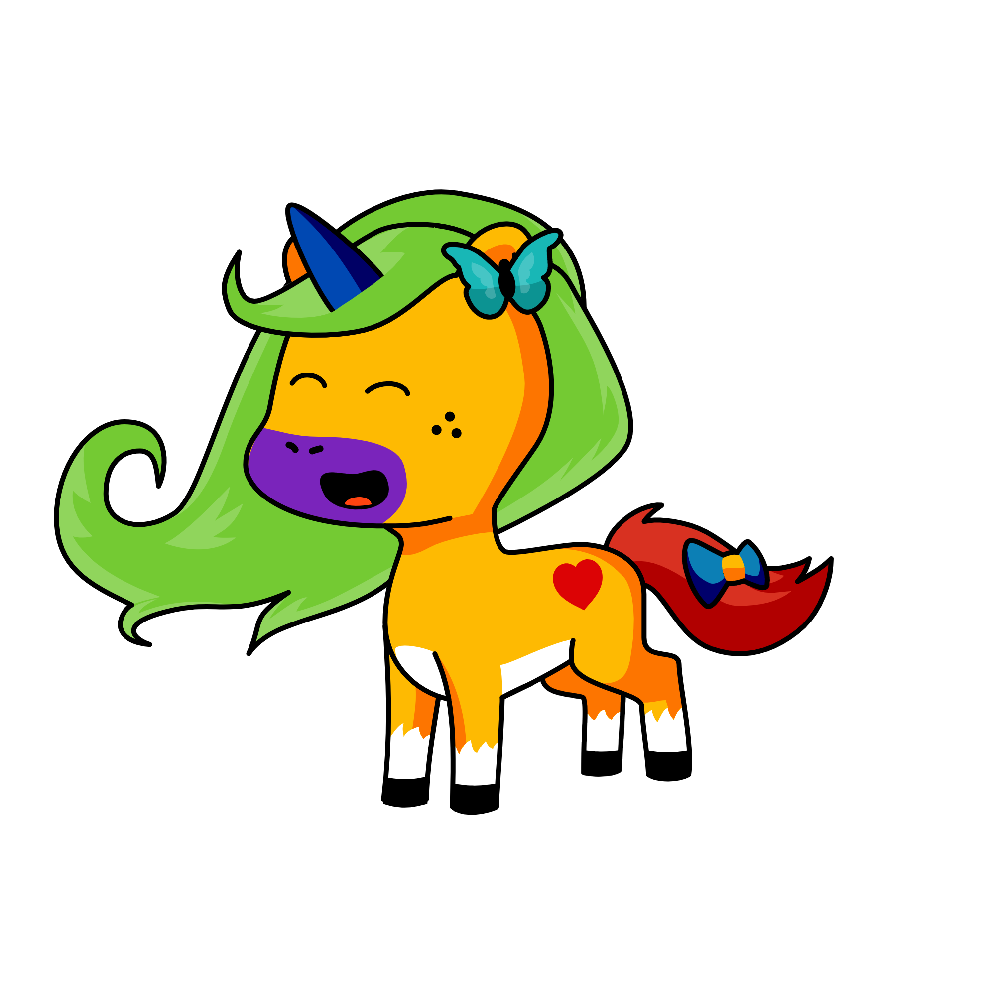 htrhwgersgdfxc, the unicorn