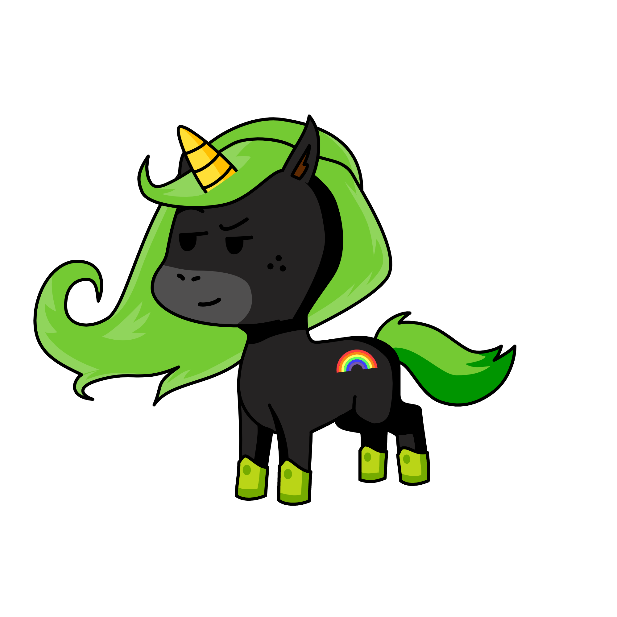 Queen Chrysalis, the unicorn