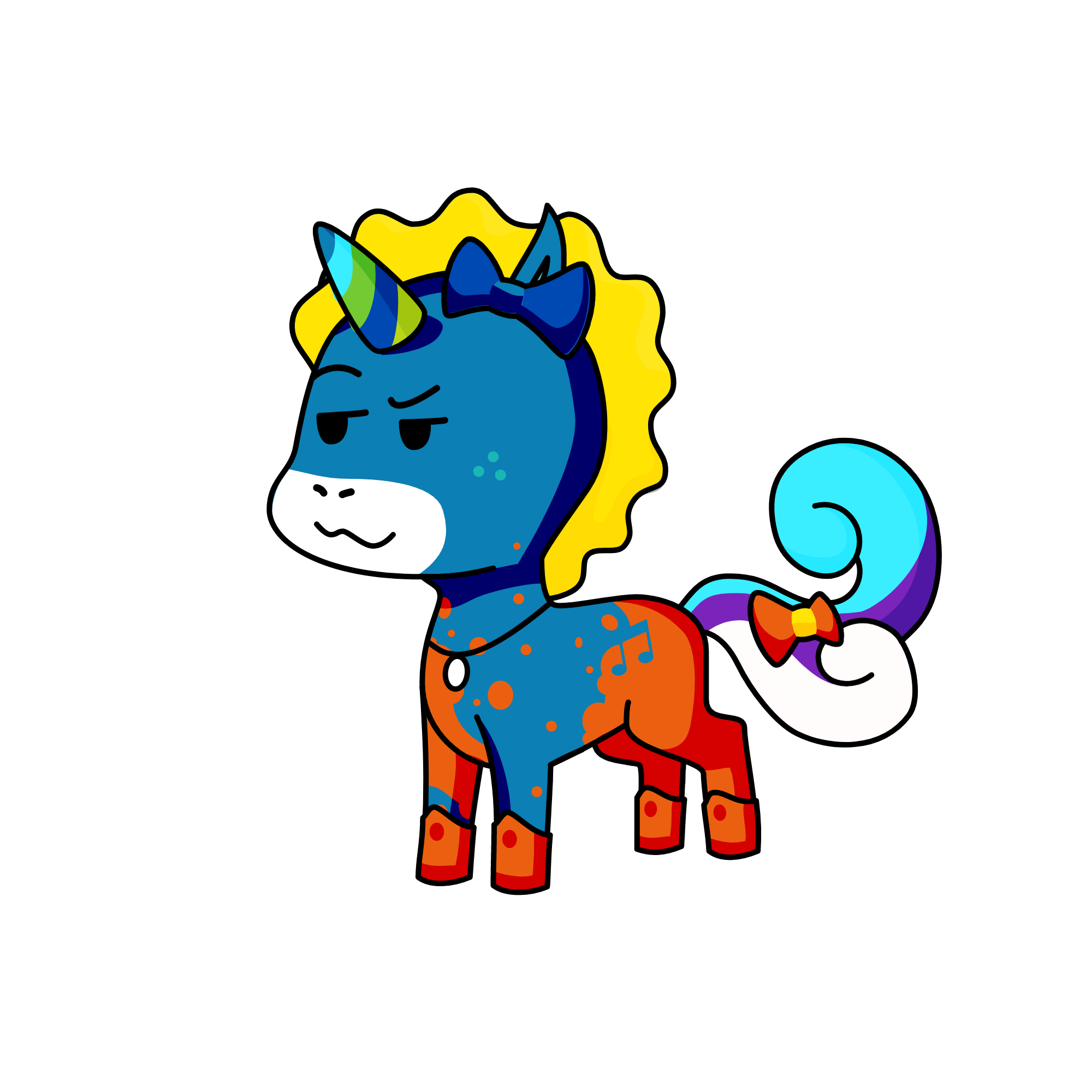 Rayne, the unicorn
