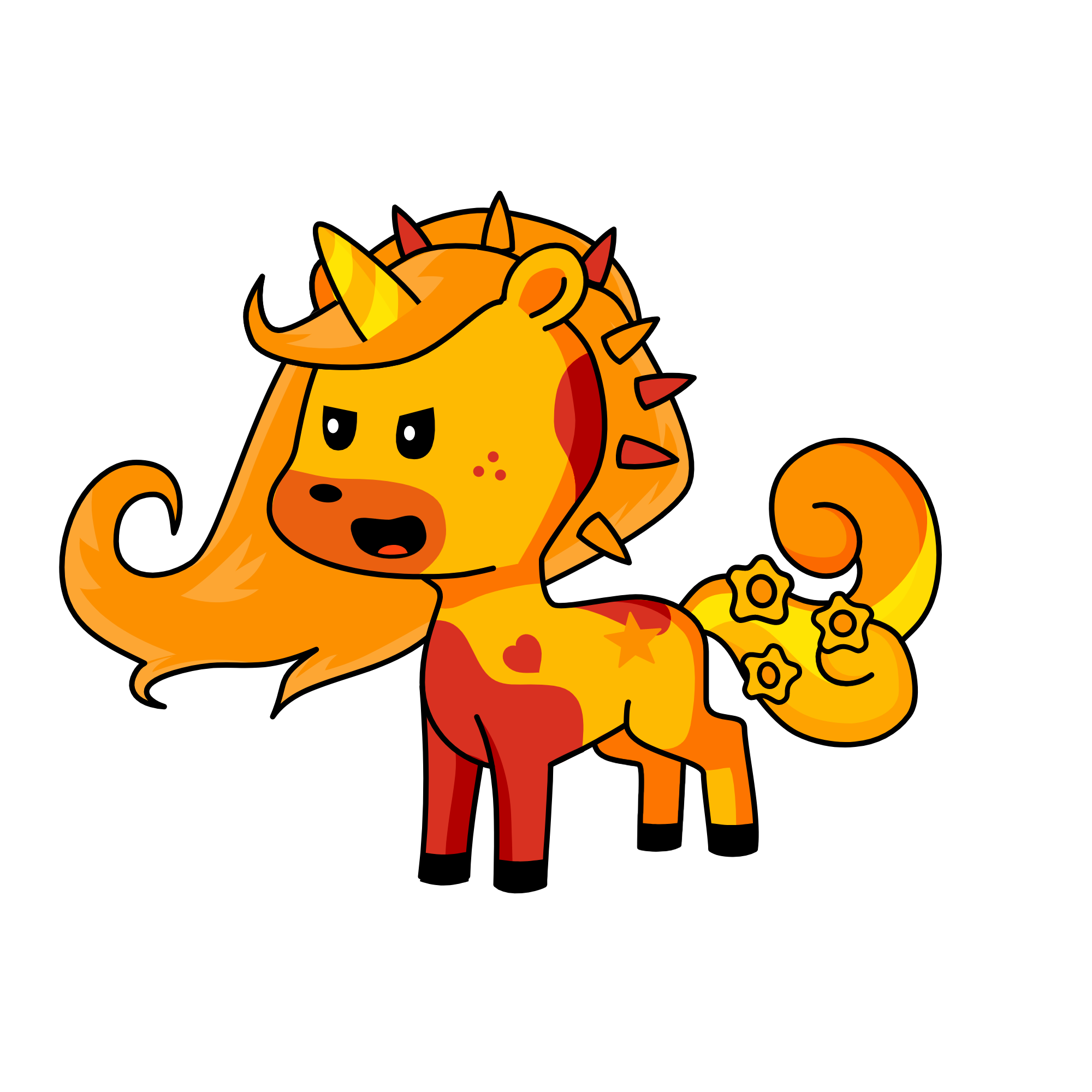 dessert, the unicorn