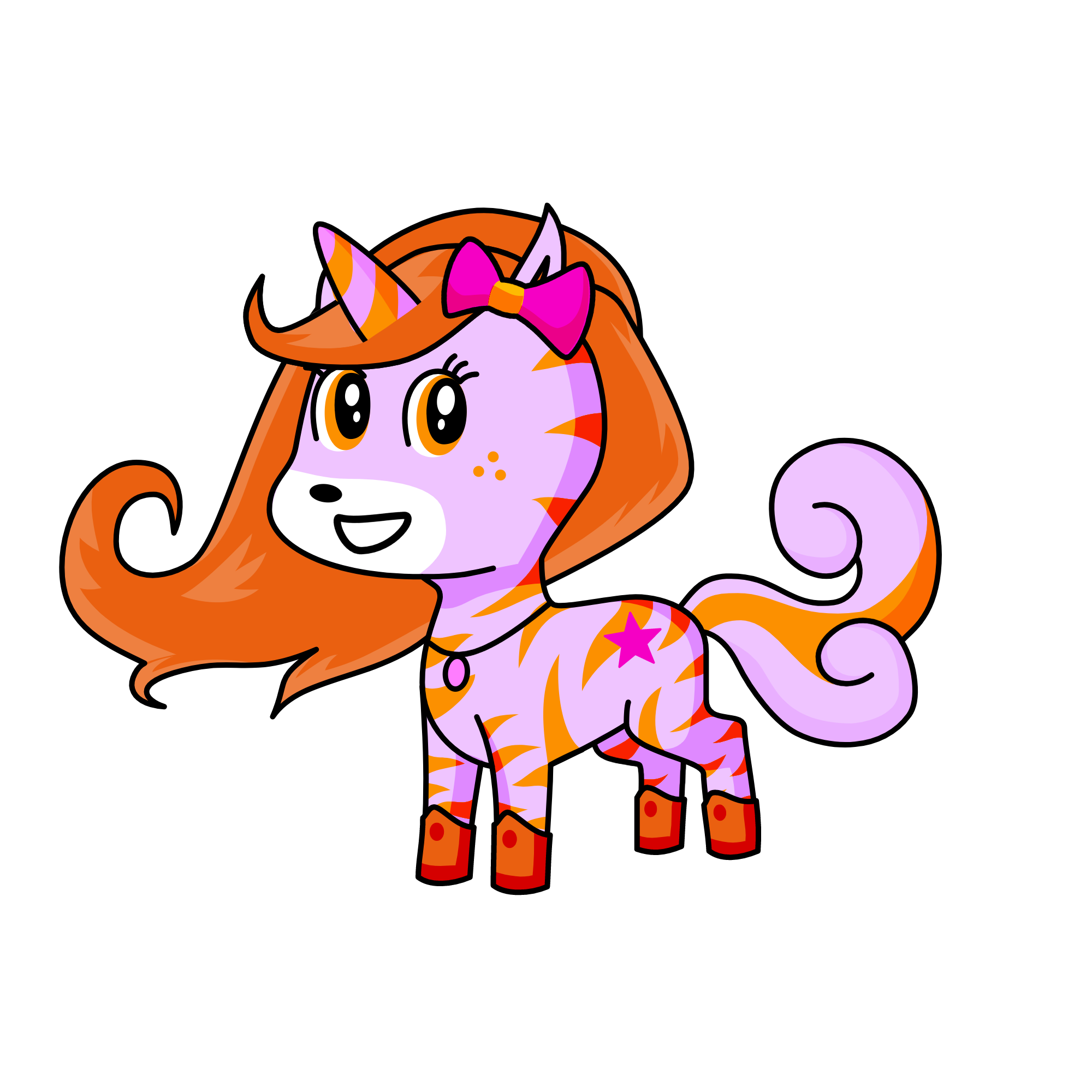 Alice, the unicorn