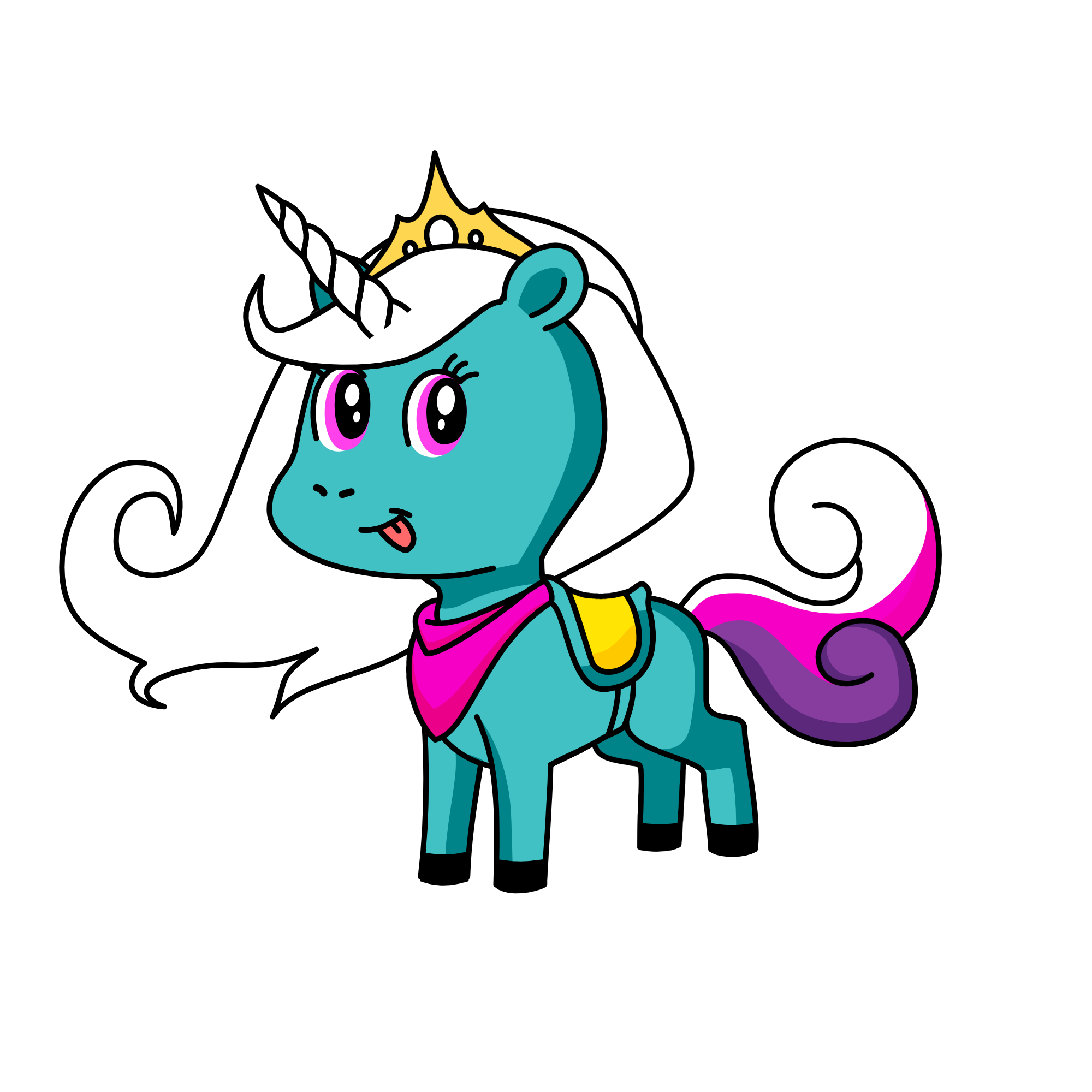 Catalina, the unicorn