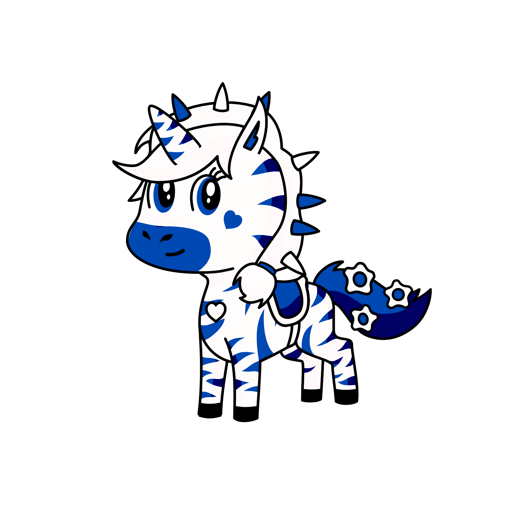 Snowcorn, the unicorn