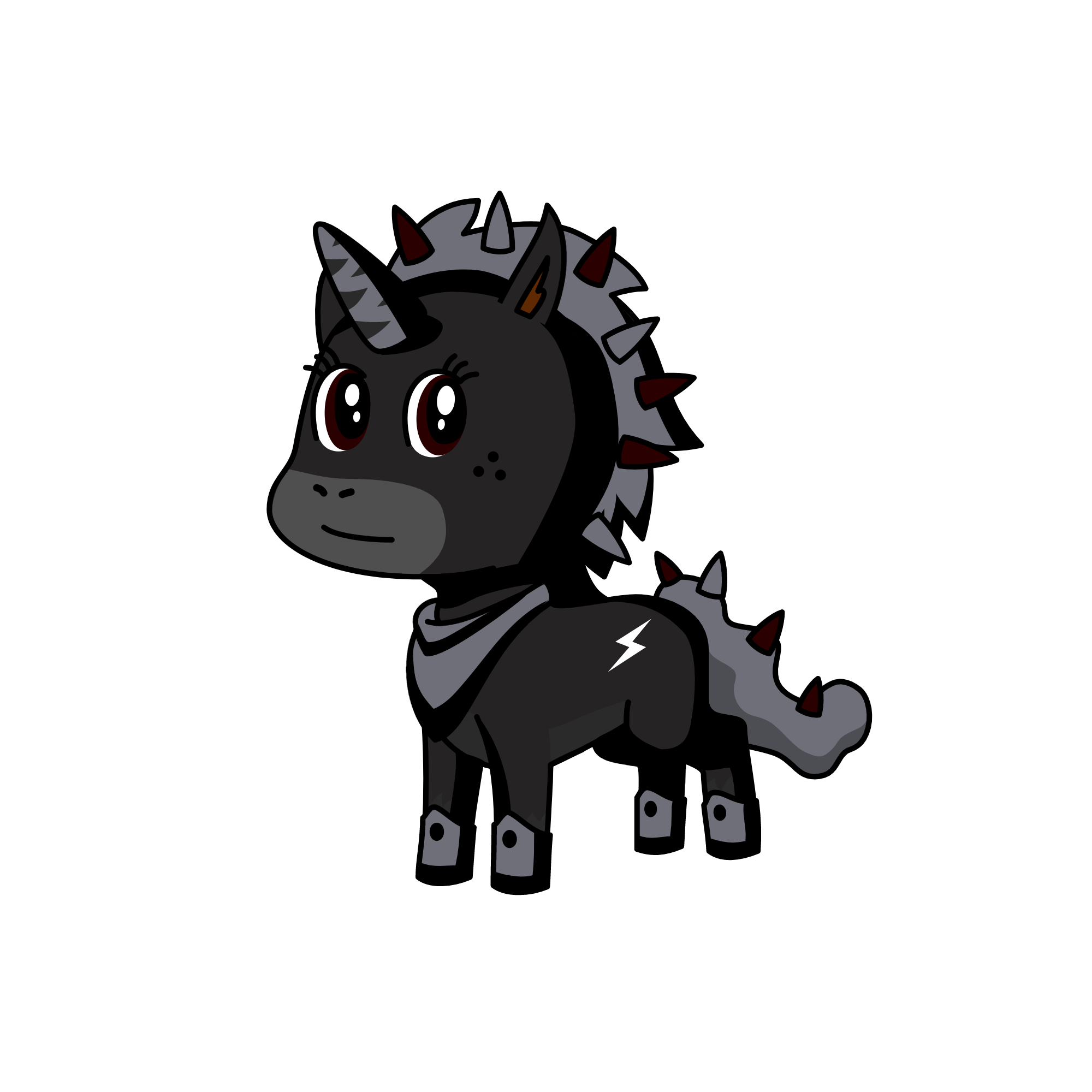 Shadow, the unicorn