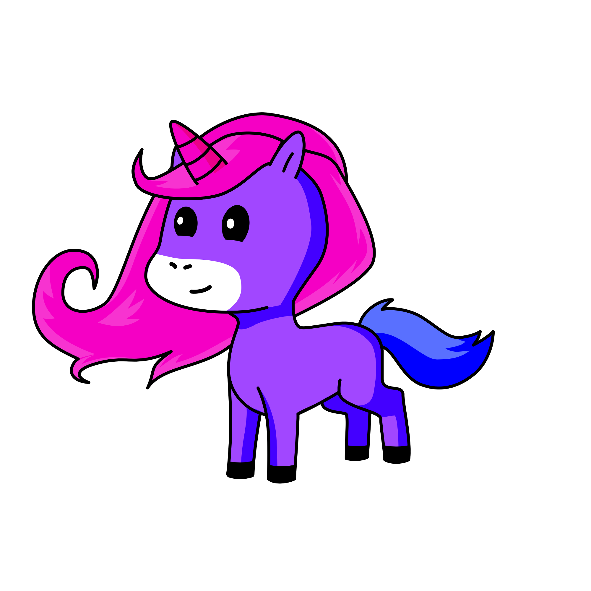 biππ₯Ίπ, the unicorn