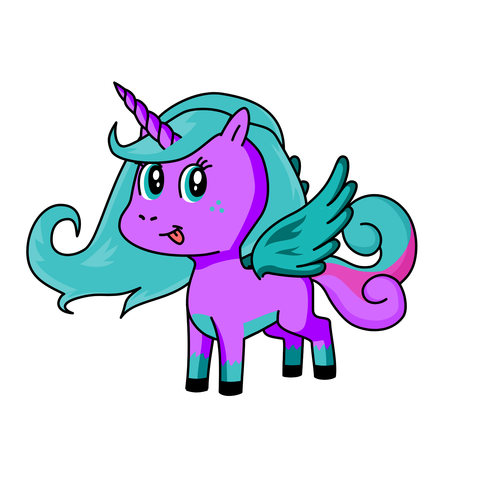 bla, the unicorn