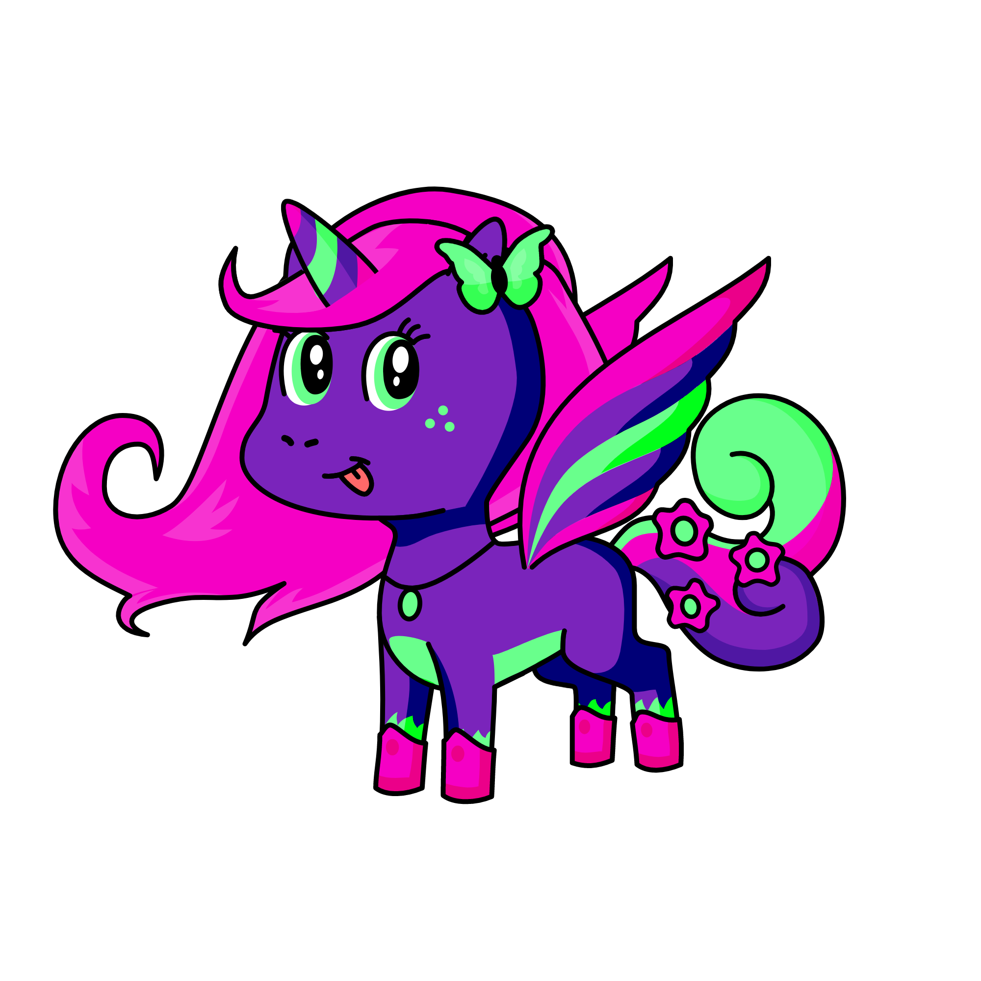 honey, the unicorn
