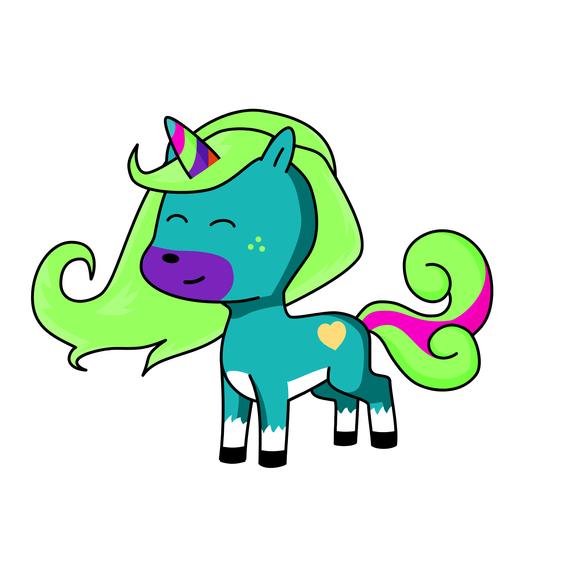 Avery, the unicorn
