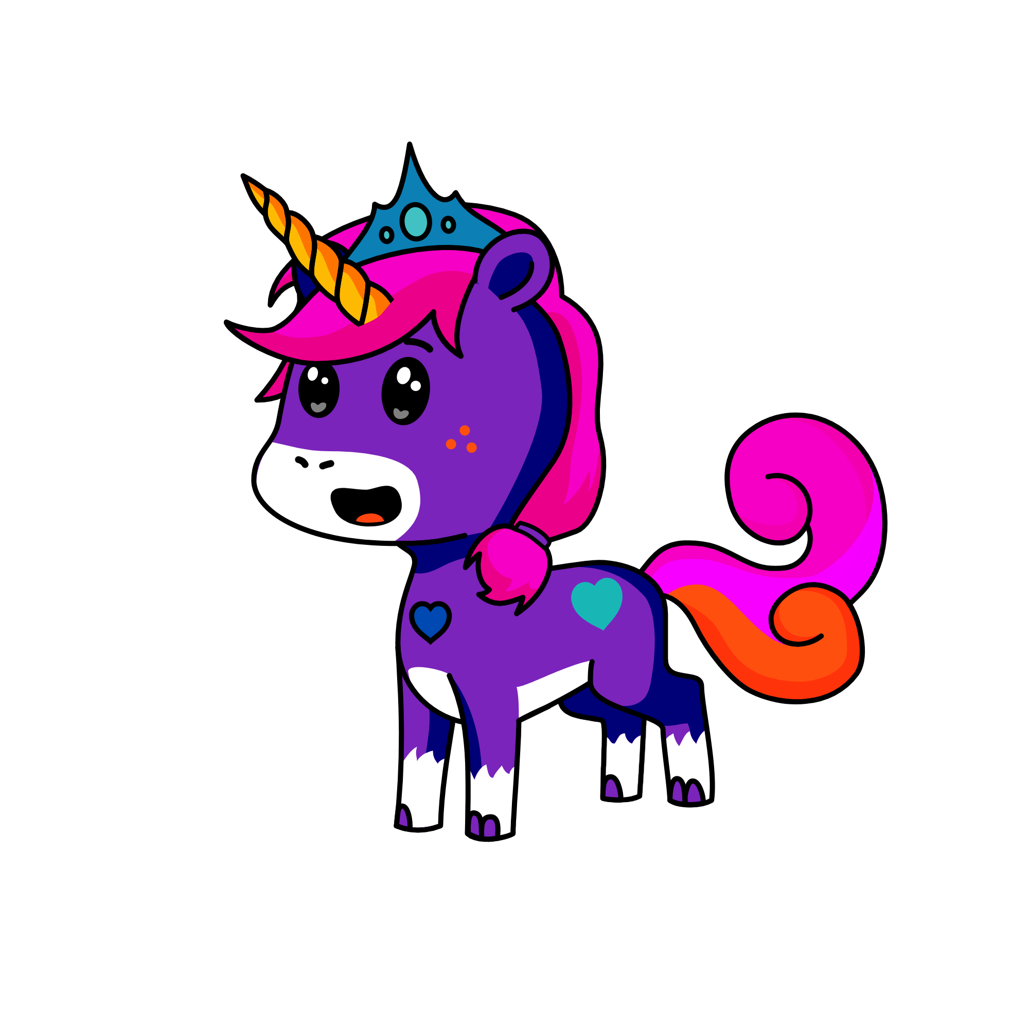Spark shine, the unicorn