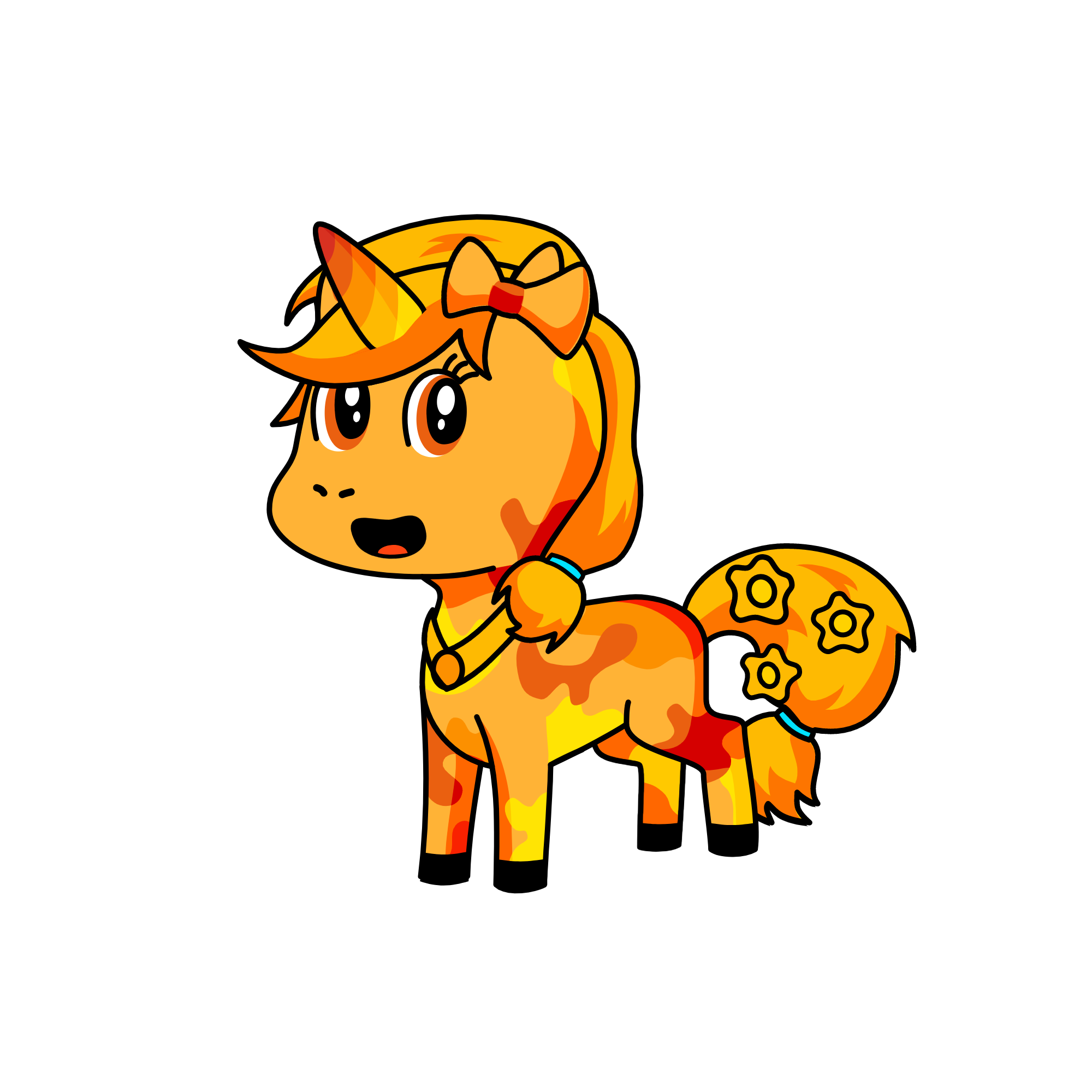 Fiery, the unicorn