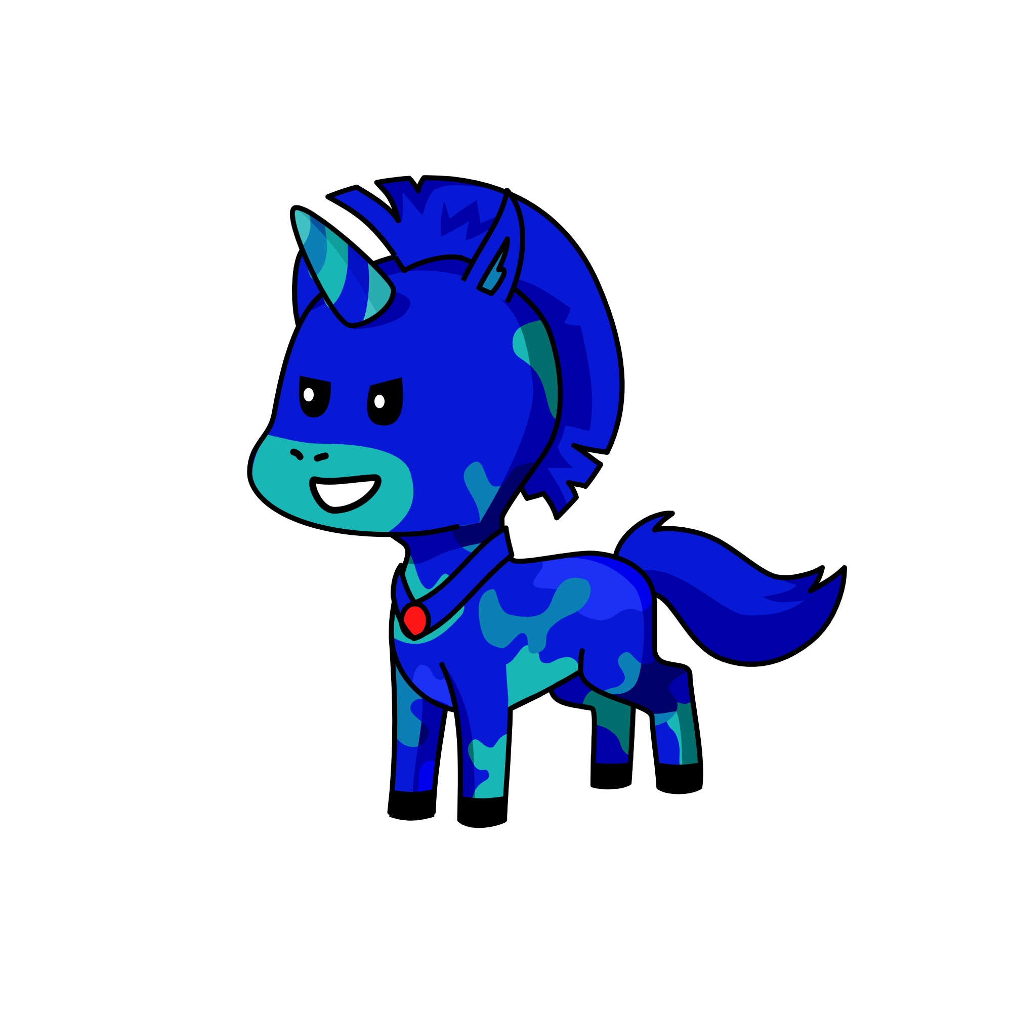 SNOWY, the unicorn