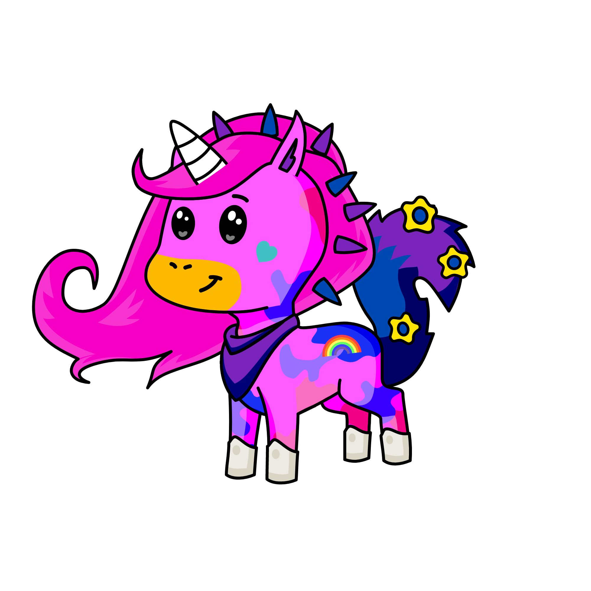 Unisky_sapphire_love, the unicorn