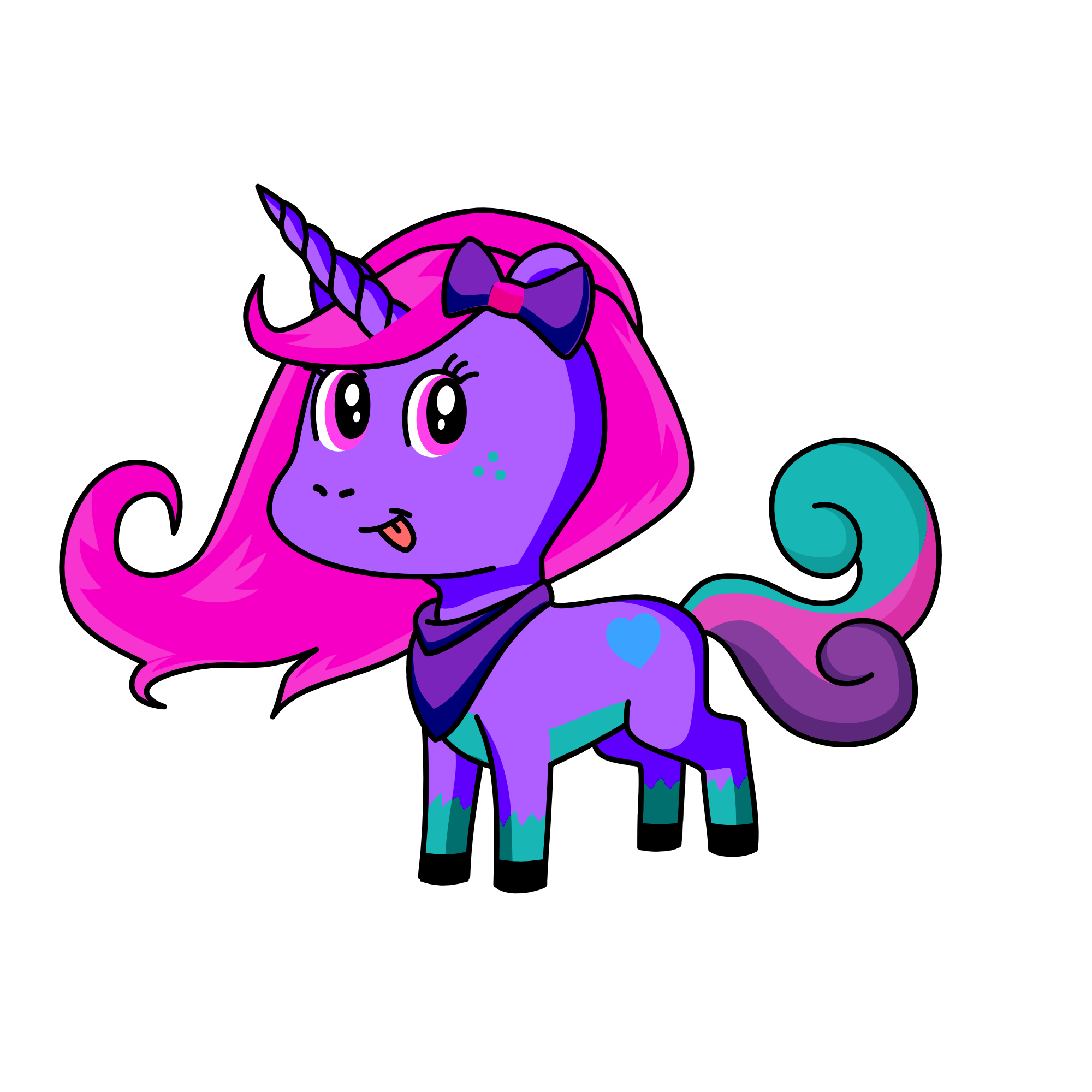 light, the unicorn
