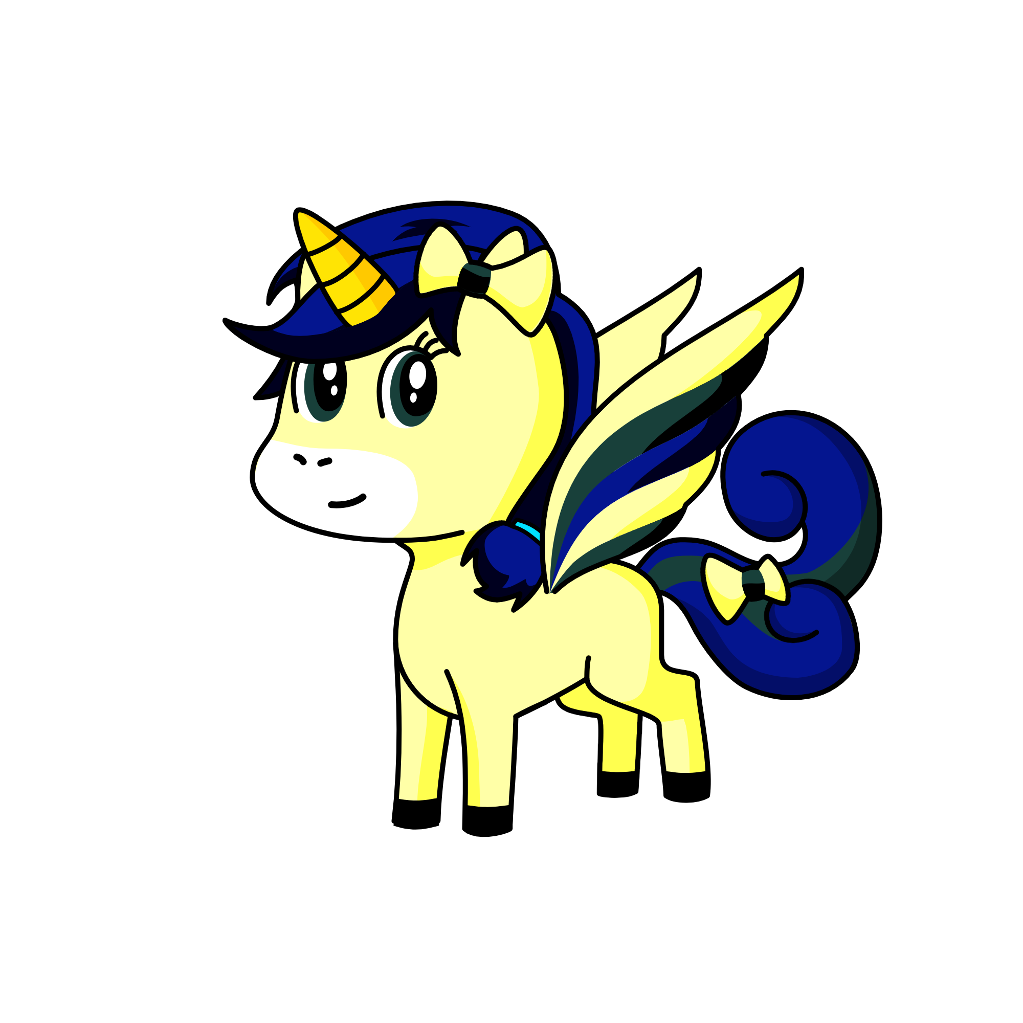 Princess AmberBlue, the unicorn