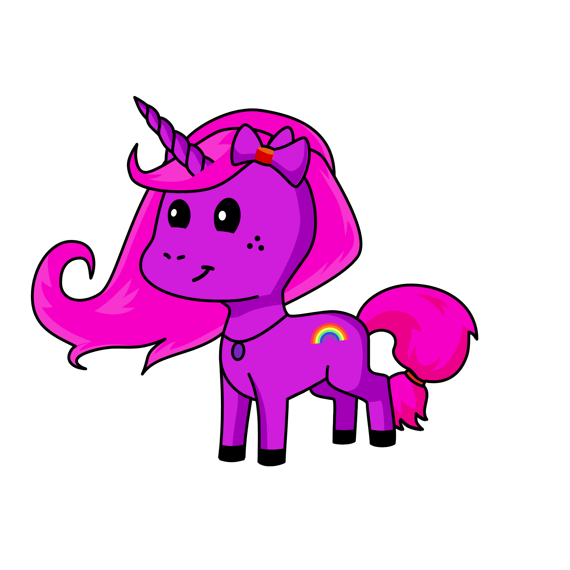 pinkink pie, the unicorn