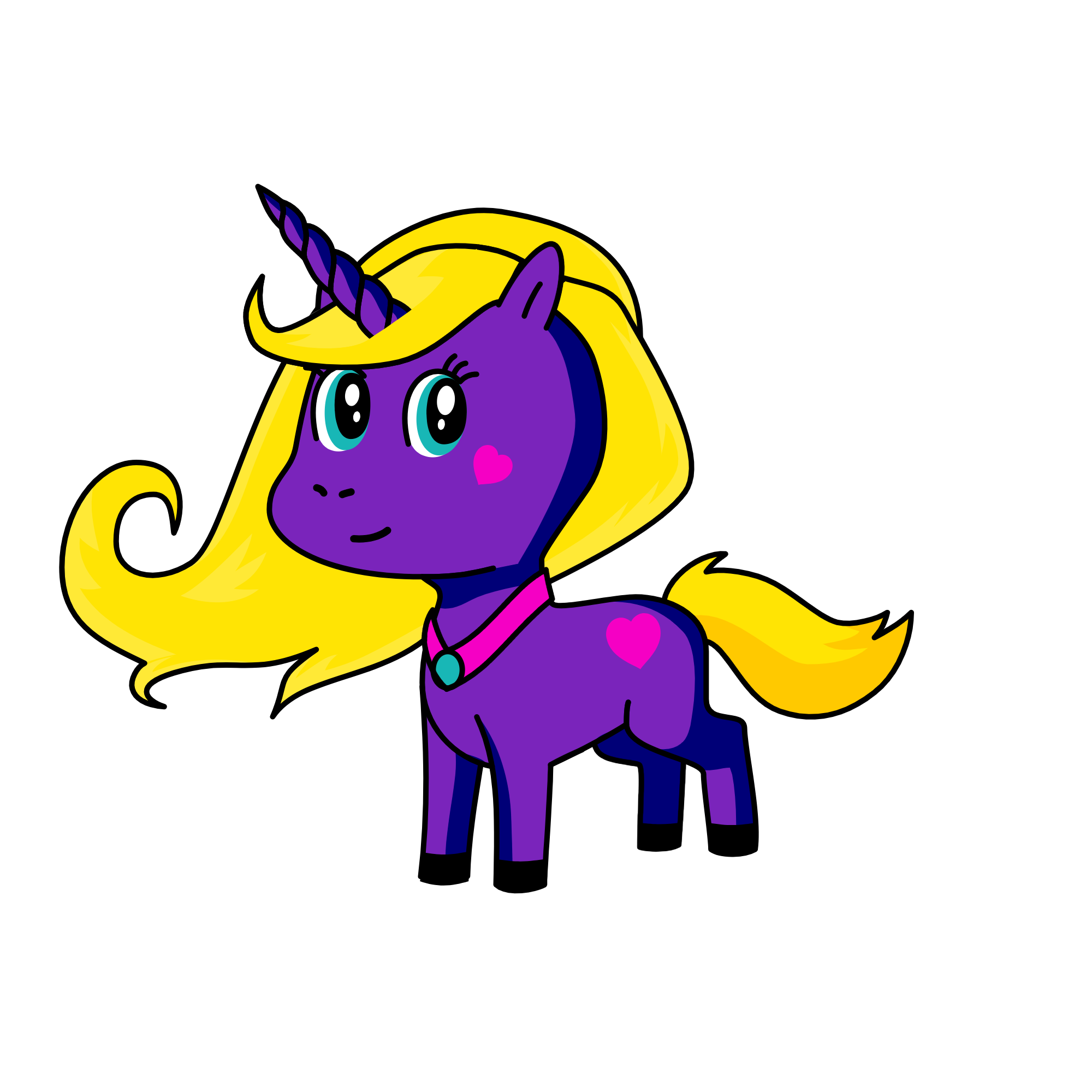 sunglow, the unicorn