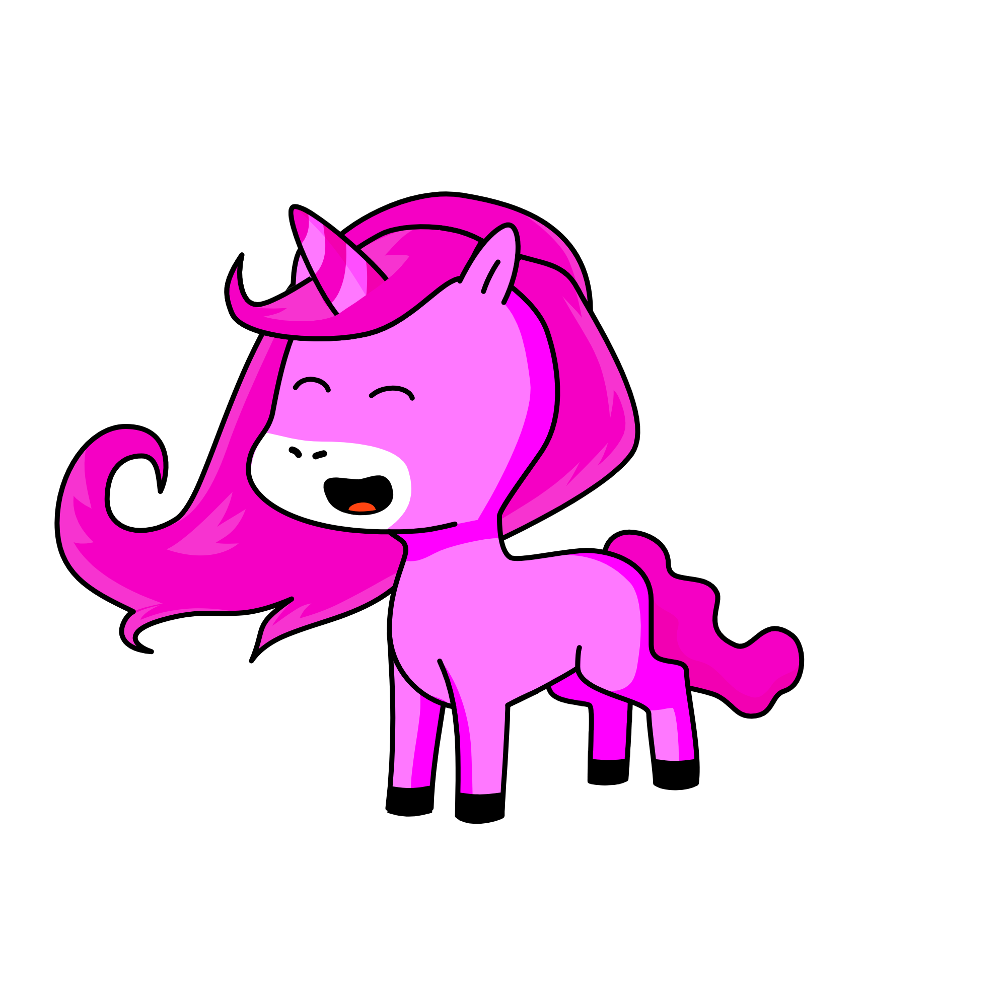 pinkie pie, the unicorn