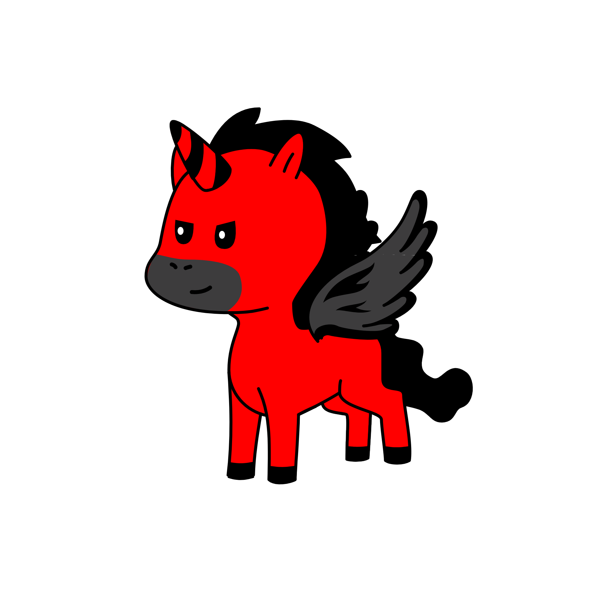 devil😈, the unicorn
