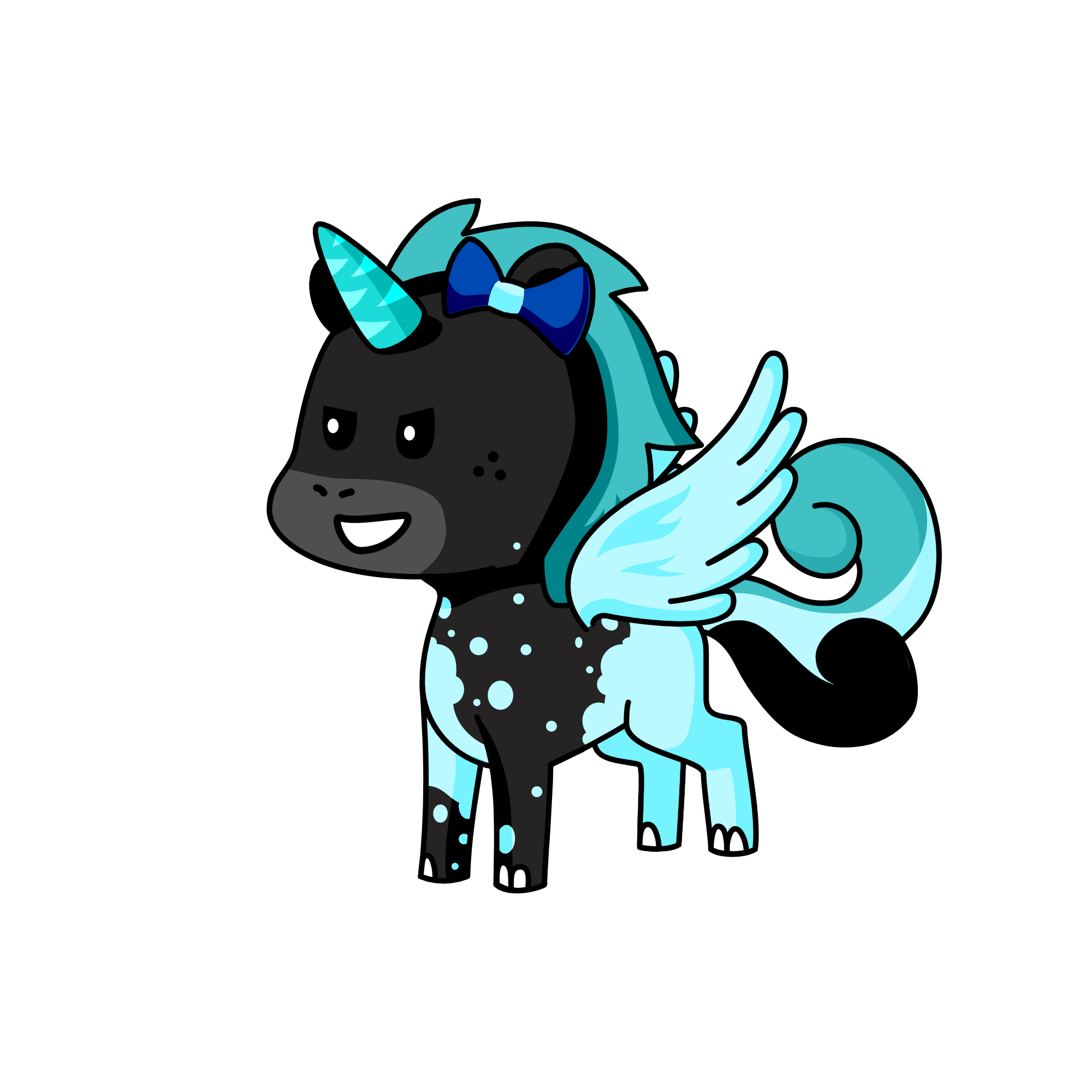 dark cloud, the unicorn